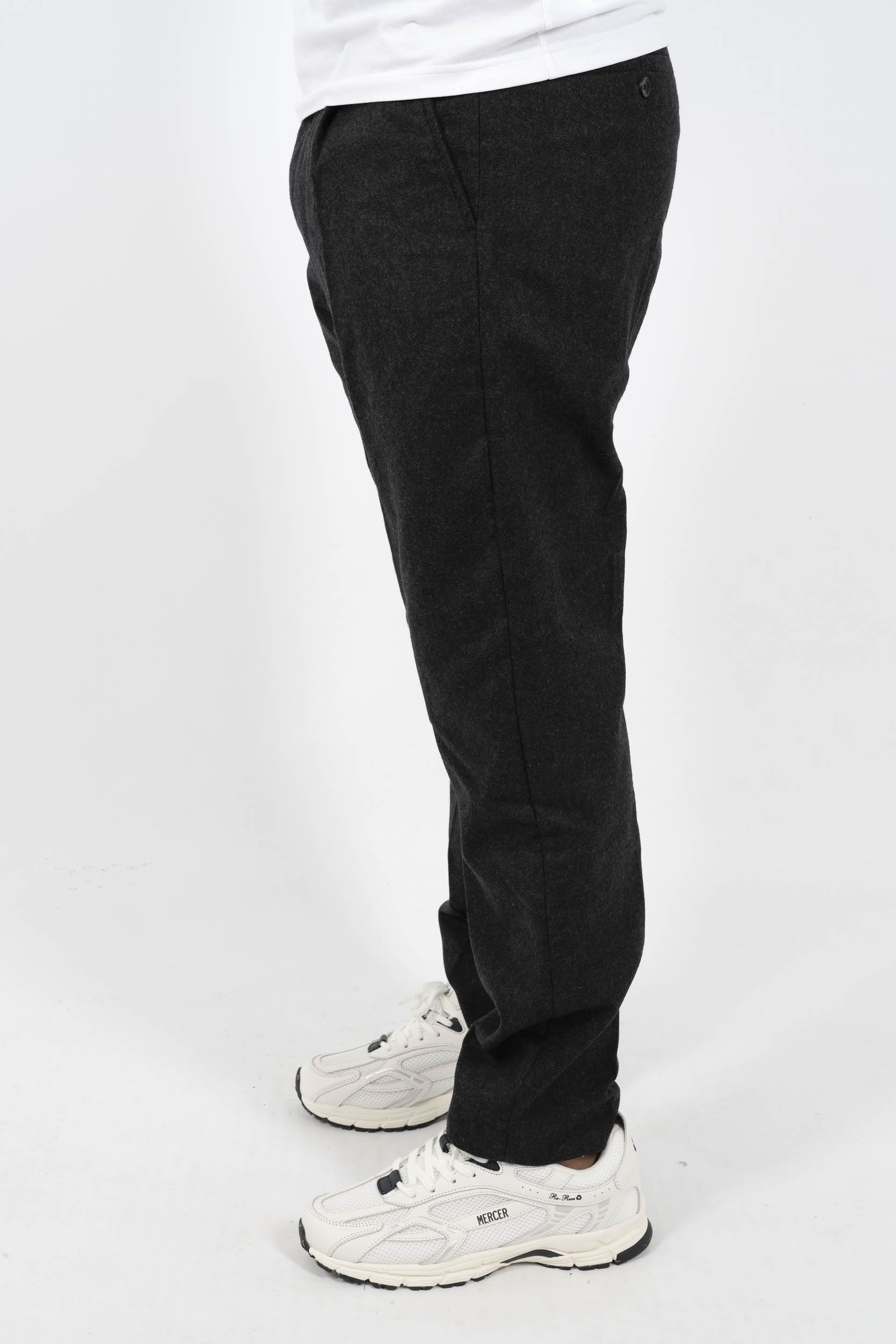  Image du produit PANTALON NN07 A PINCE EN LAINE MARINE BILL1630-200 - 4