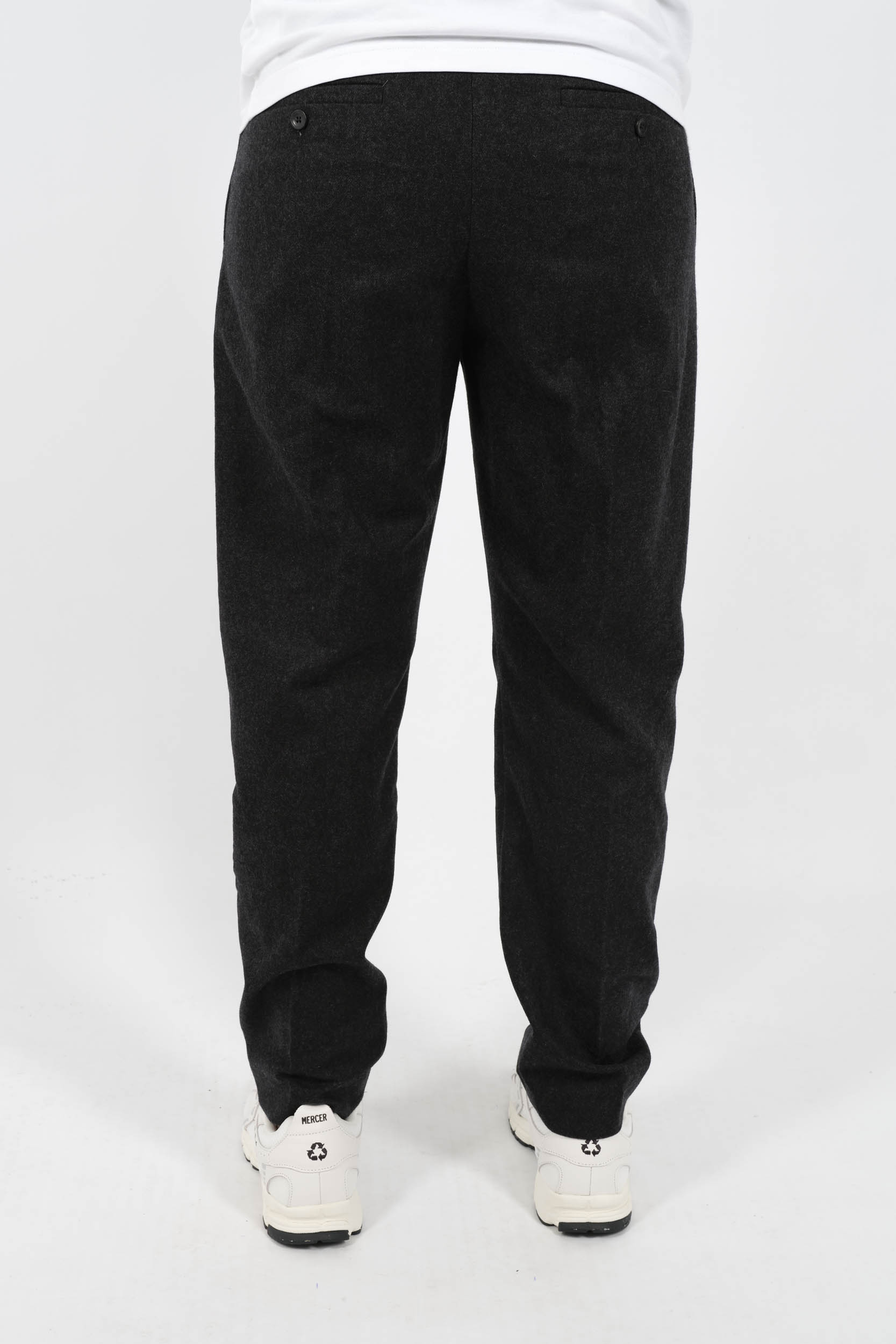  Image du produit PANTALON NN07 A PINCE EN LAINE MARINE BILL1630-200 - 5