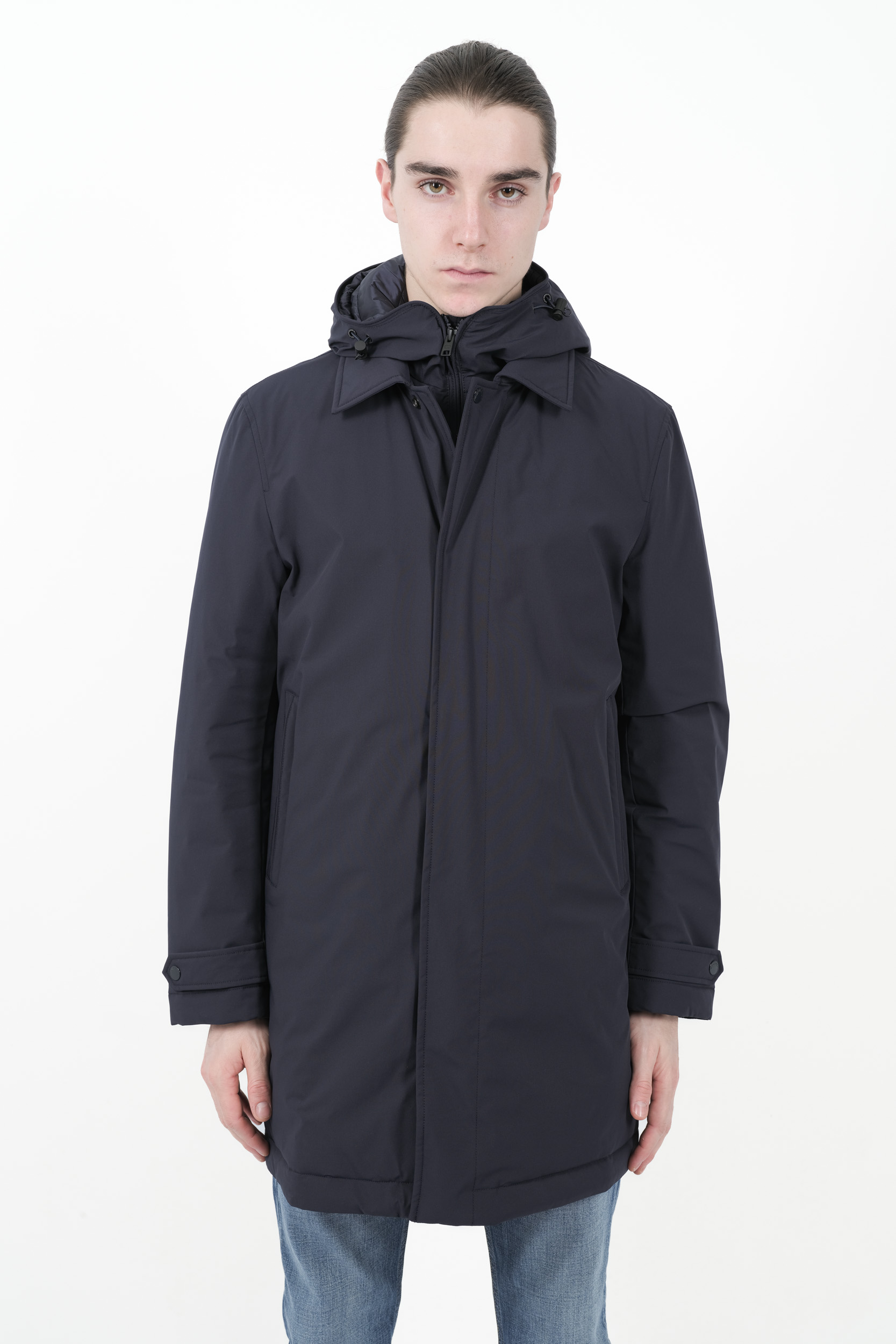 PARKAS WOOLRICH A CAPUCHE MARINE U0928-3989