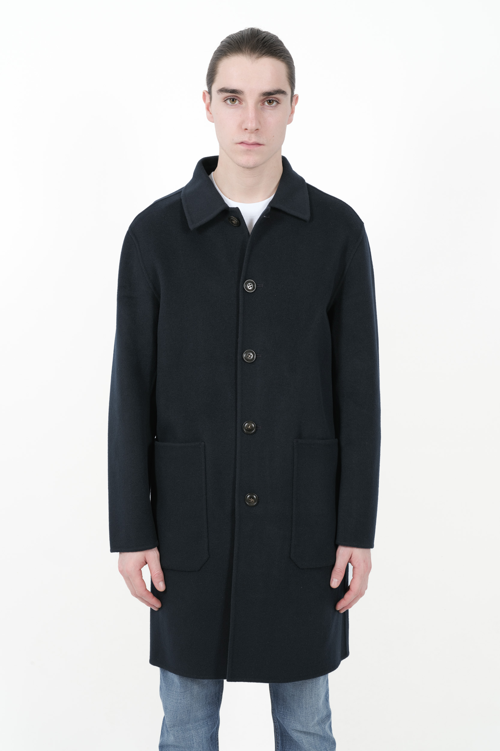  Image du produit MANTEAU WOOLRICH EN PURE LAINE VIERGE MARINE U0974-3989 - 3