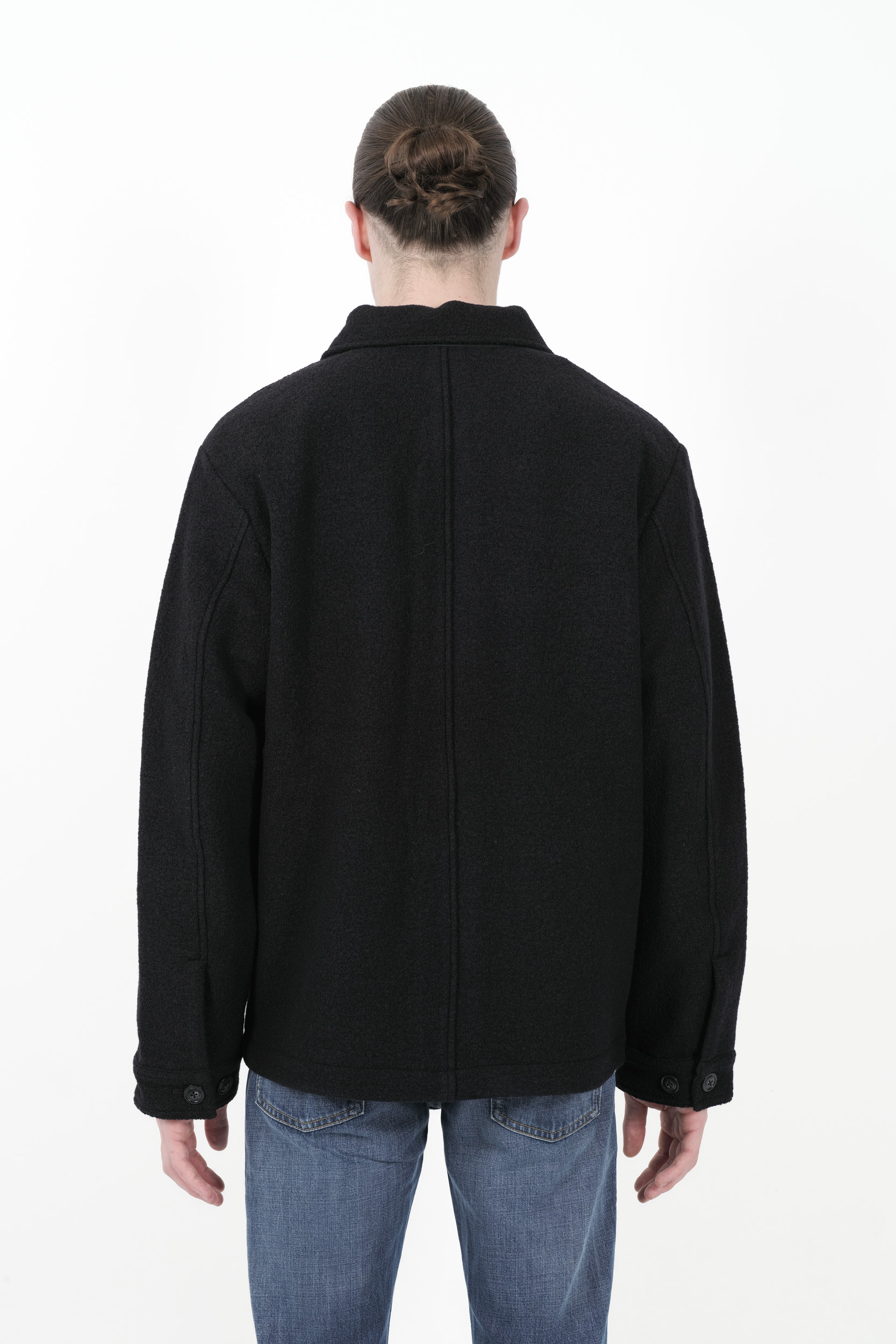 VESTE WOOLRICH EN LAINE NOIR S0135-100