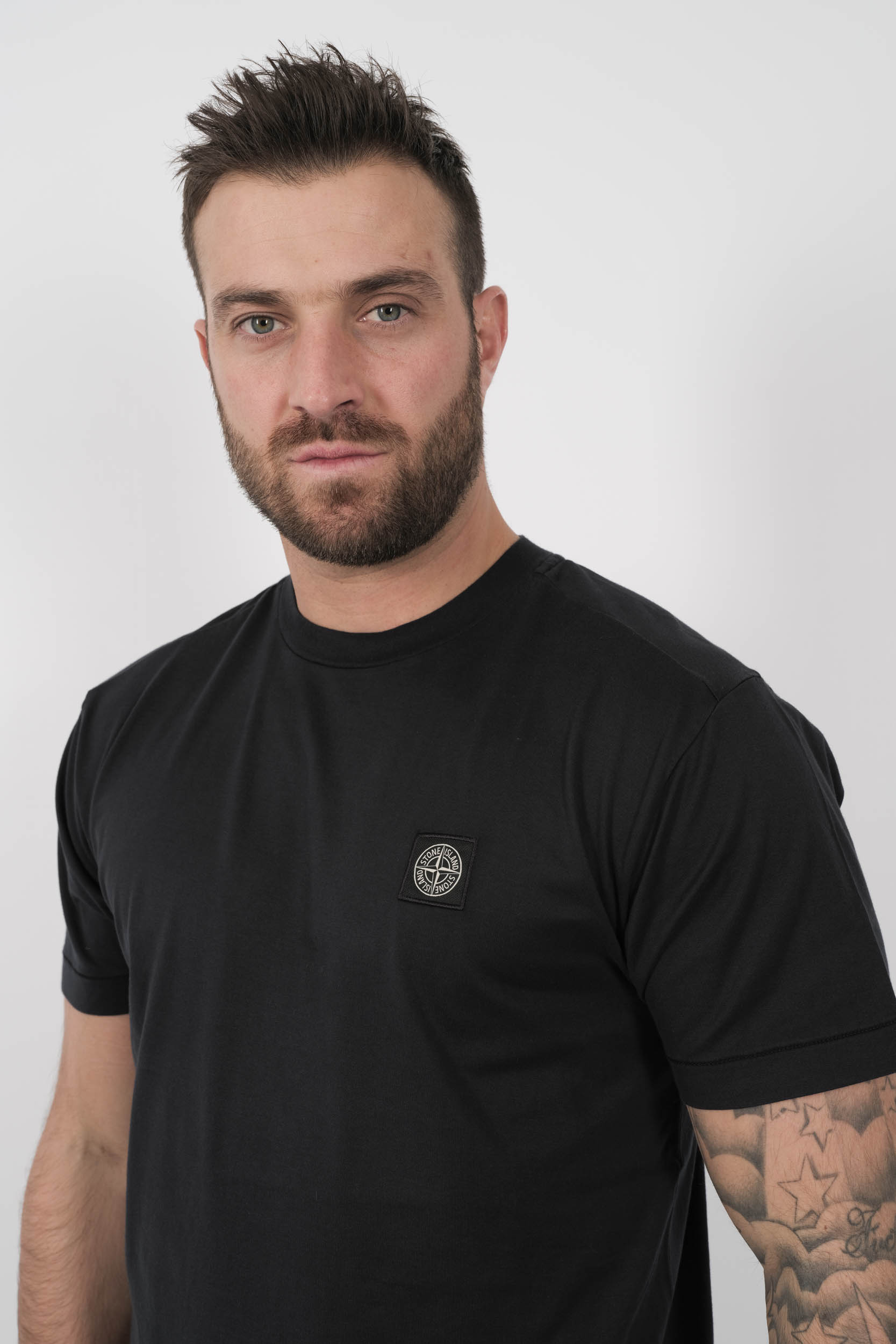 Image du produit TEE-SHIRT STONE ISLAND LOGO CARRE NOIR S152139S13-V0029
