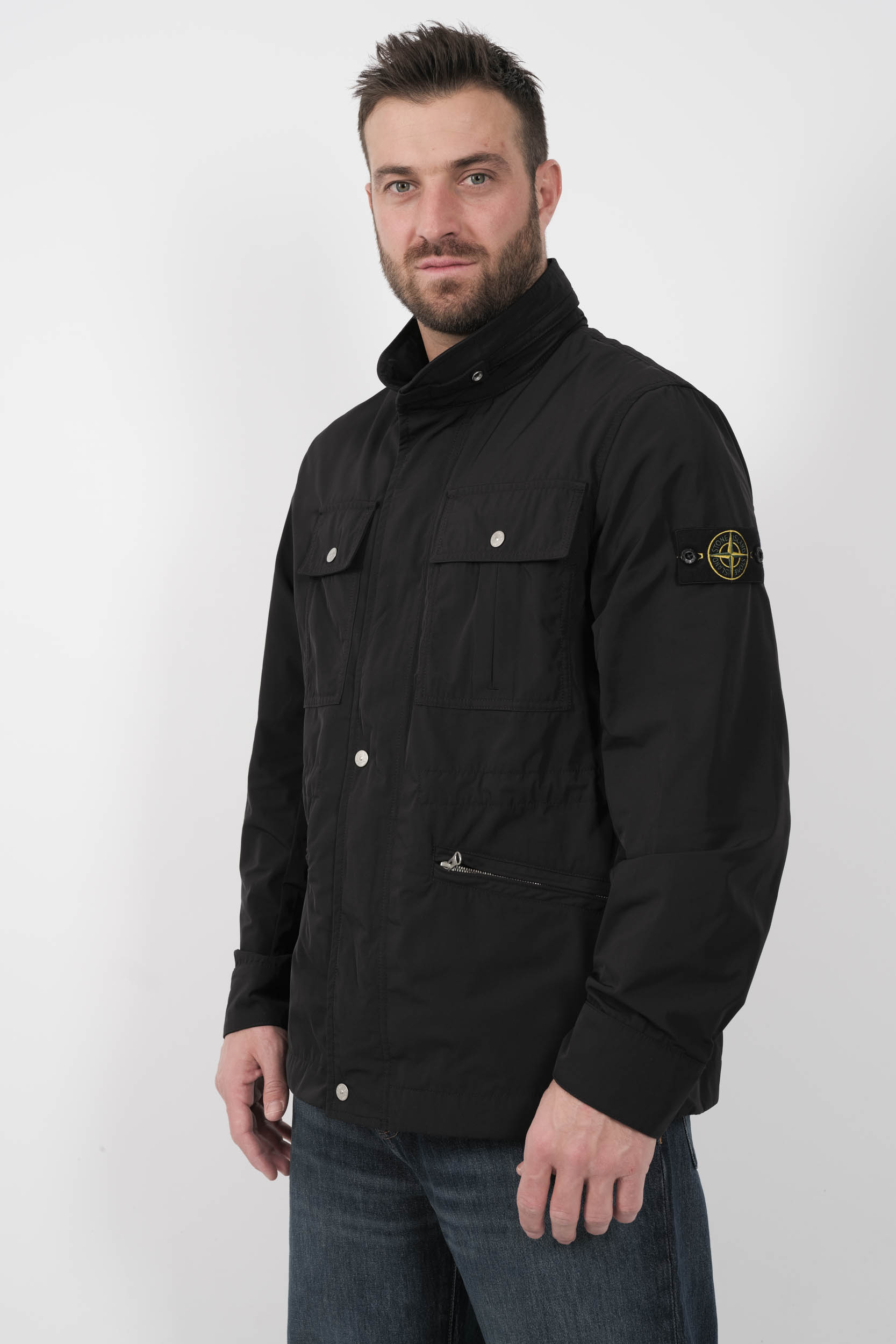 Image du produit VESTE STONE ISLAND EN NYLON MULTI-POCHES NOIR S154107S26-V0029