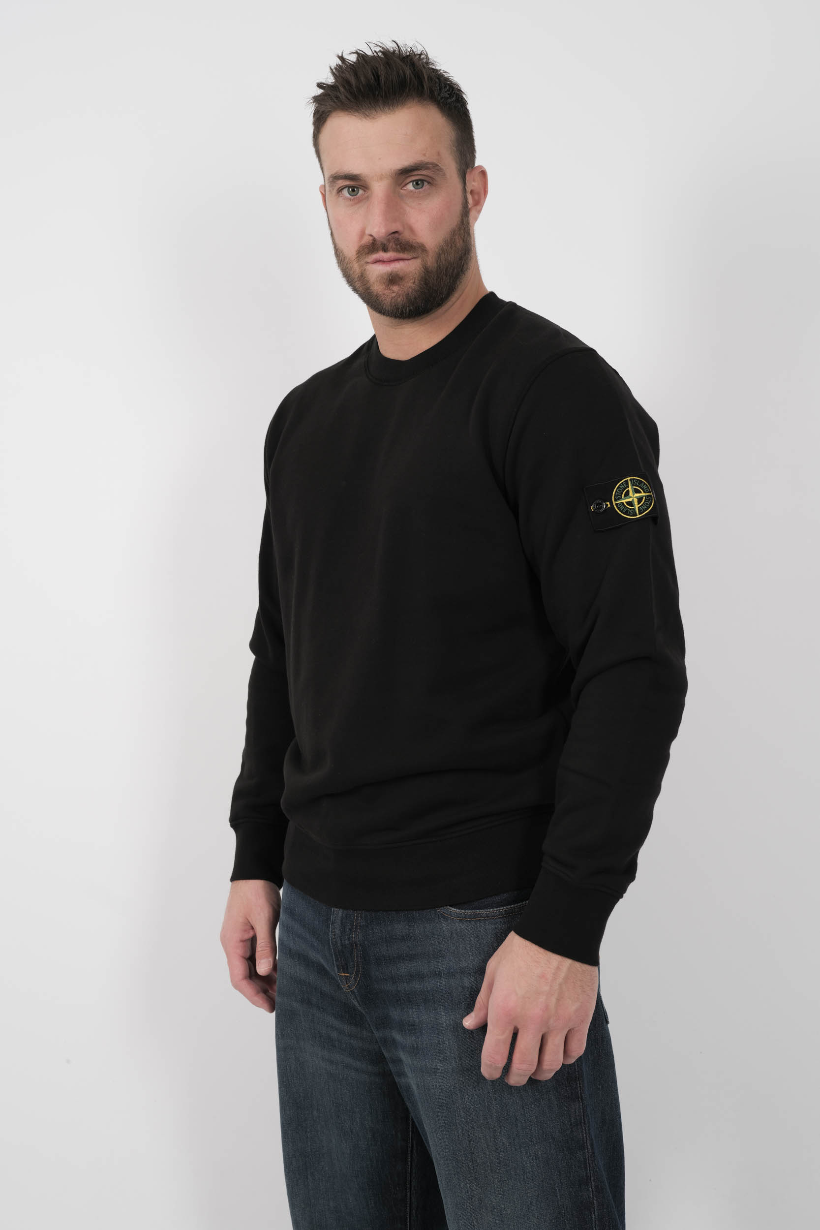 Image du produit SWEAT STONE ISLAND COL ROND NOIR S156144S51-V0029