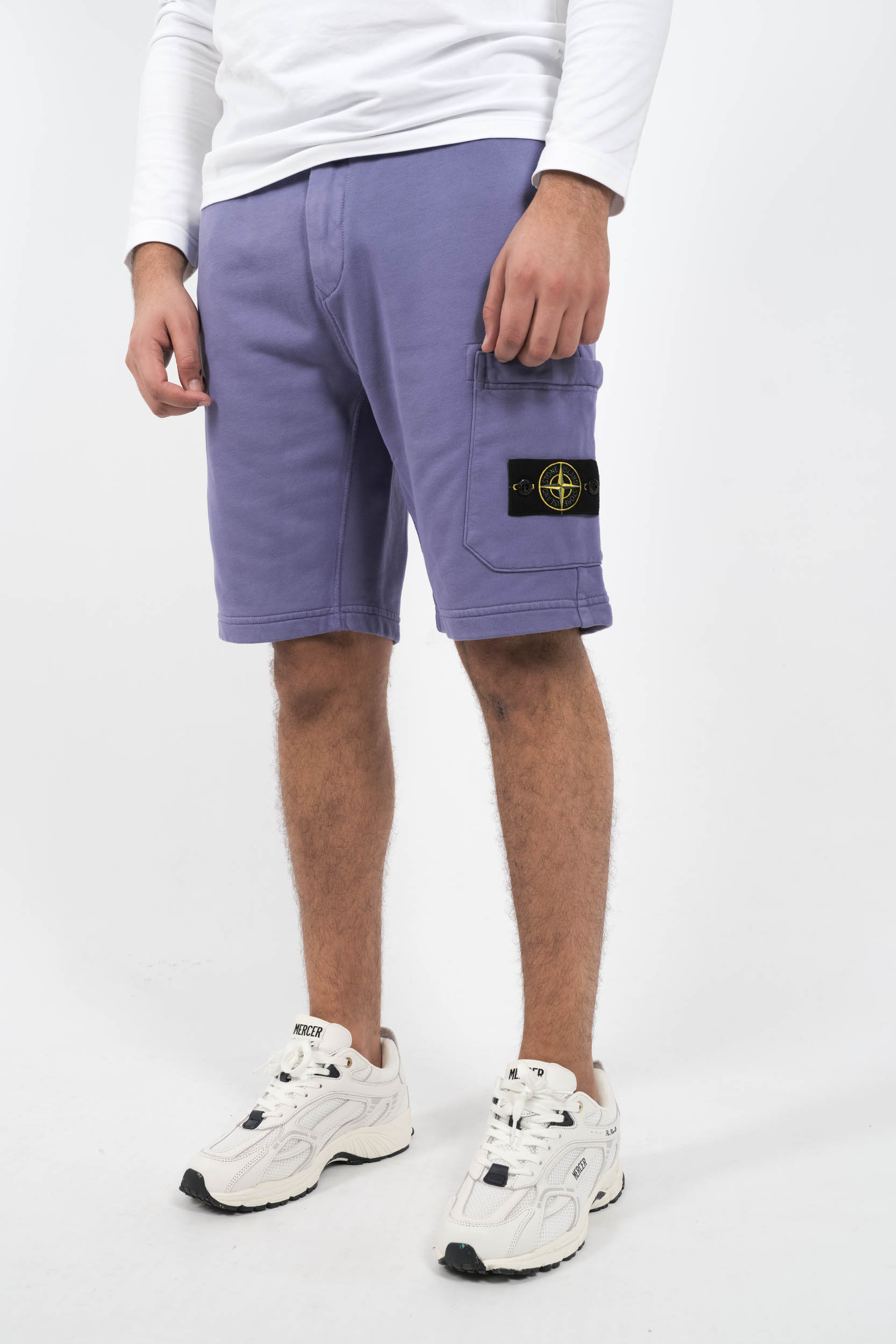 Image du produit BERMUDA STONE ISLAND EN COTON VIOLET S156212S51-V0047