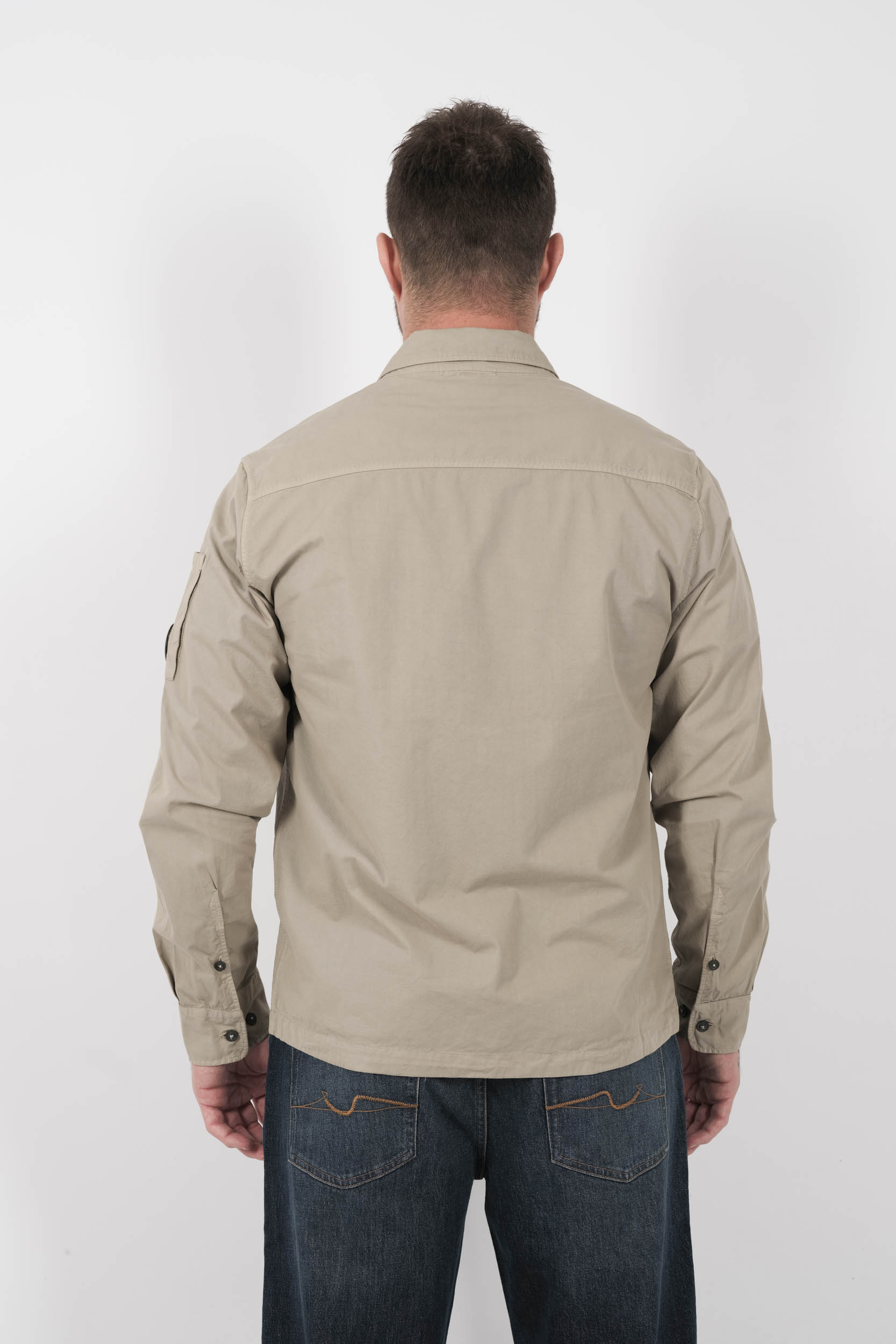 SURCHEMISE C.P COMPANY A ZIP BEIGE S124A-327