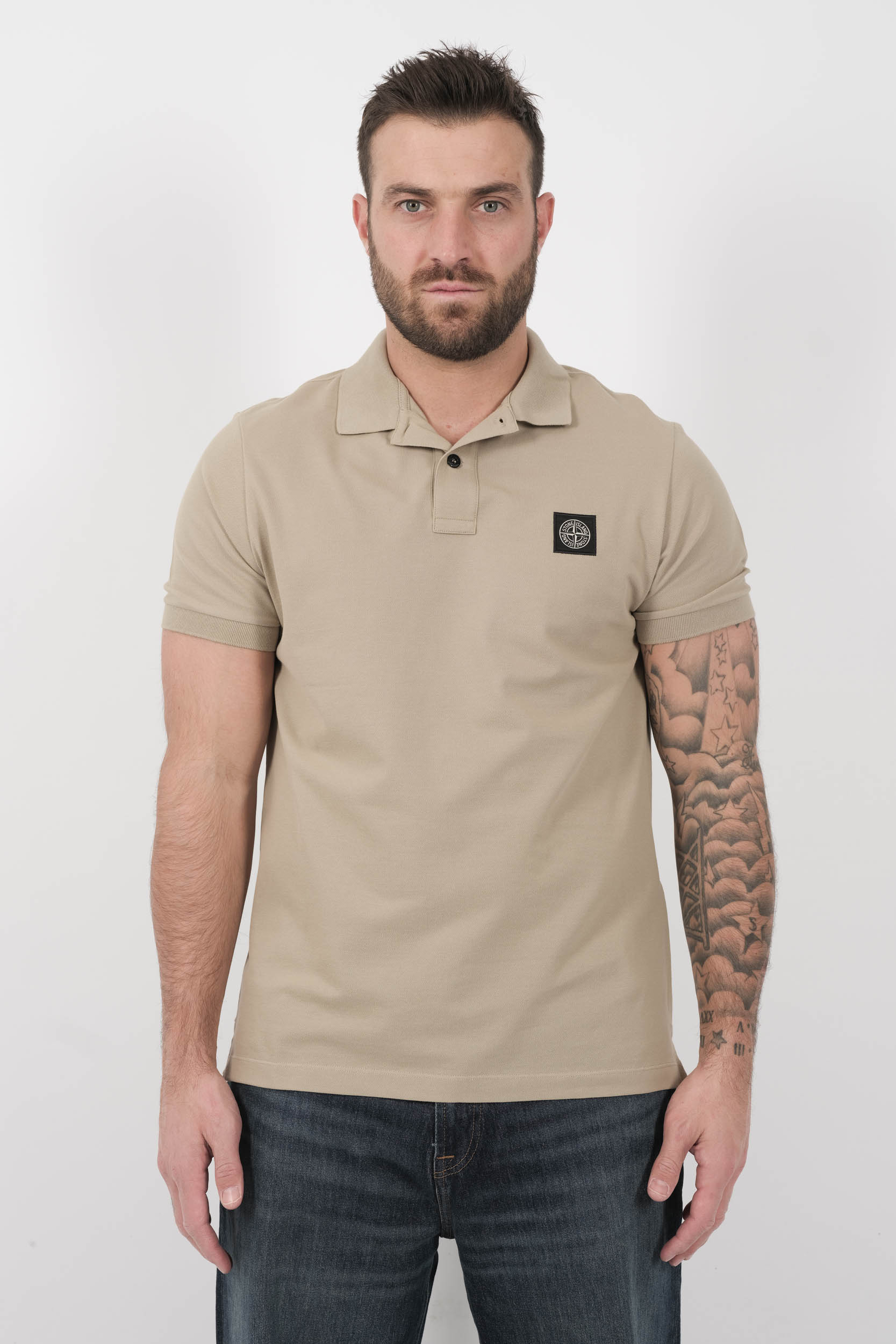 Image du produit POLO STONE ISLAND SLIM FIT S15222SCS17-V009A - 3