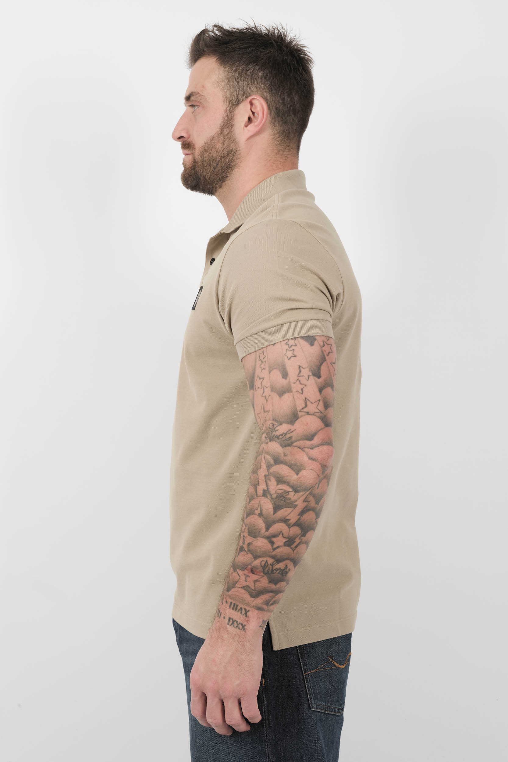  Image du produit POLO STONE ISLAND SLIM FIT S15222SCS17-V009A - 4