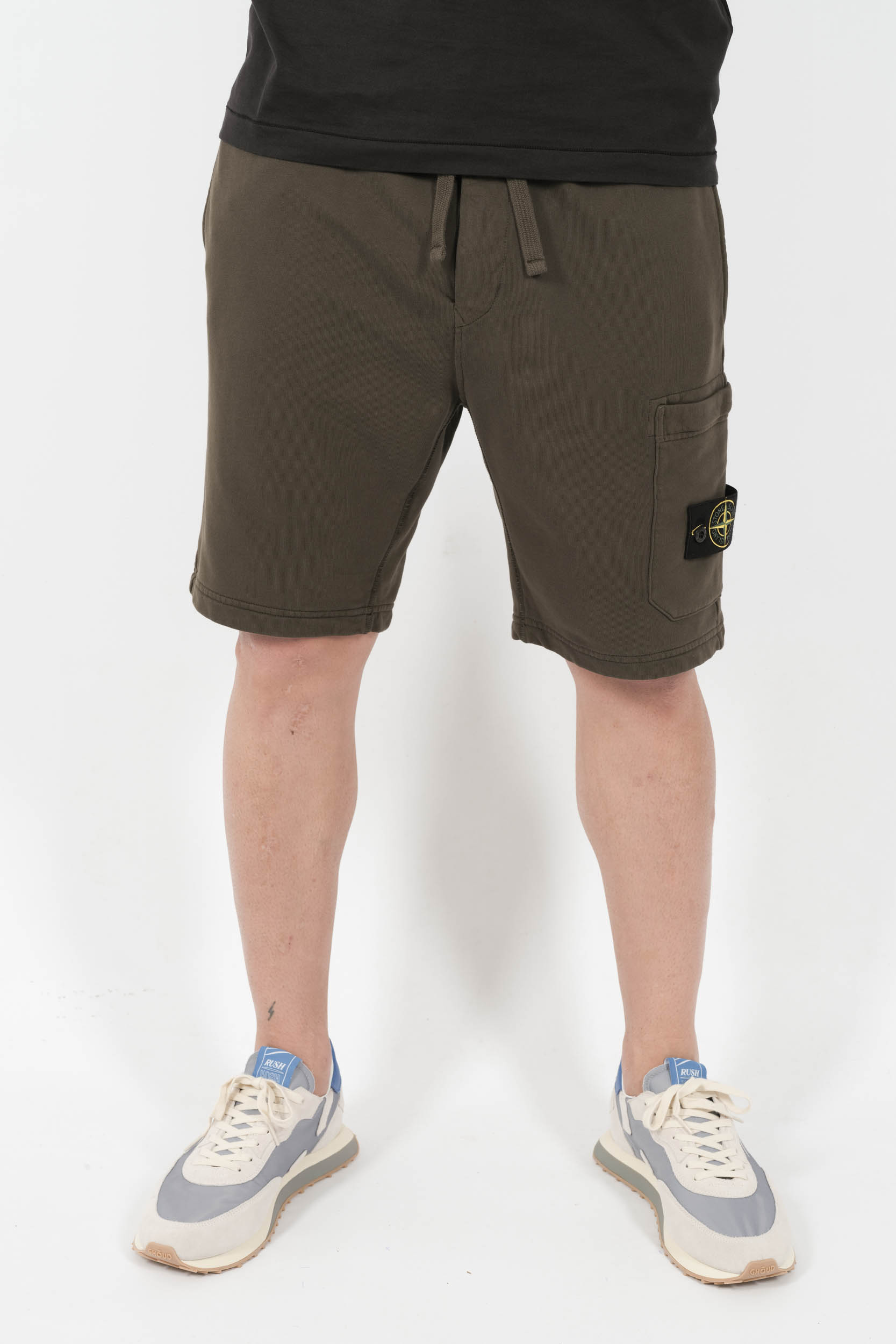 SHORT STONE ISLAND COTON KAKI S156212S51-V0054