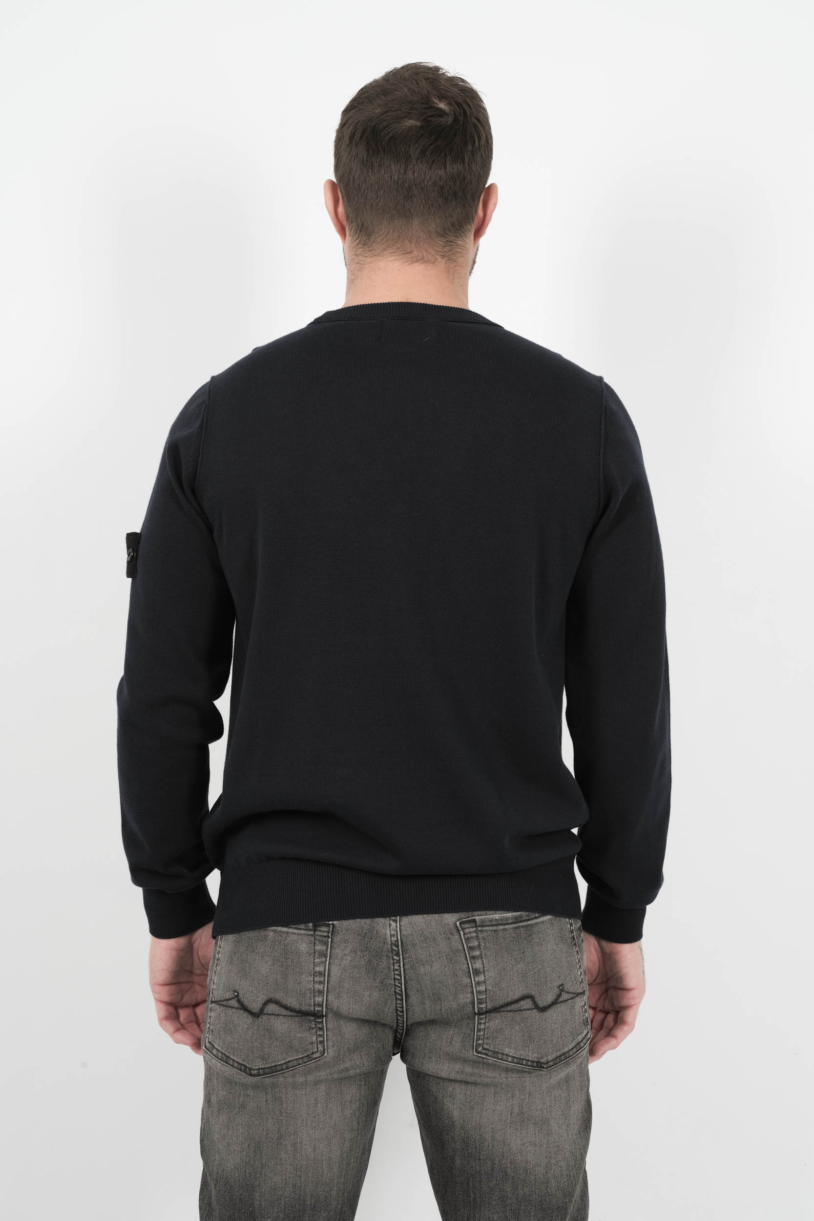  Image du produit PULL STONE ISLAND COL ROND MARINE S155153SB2-V0020 - 5