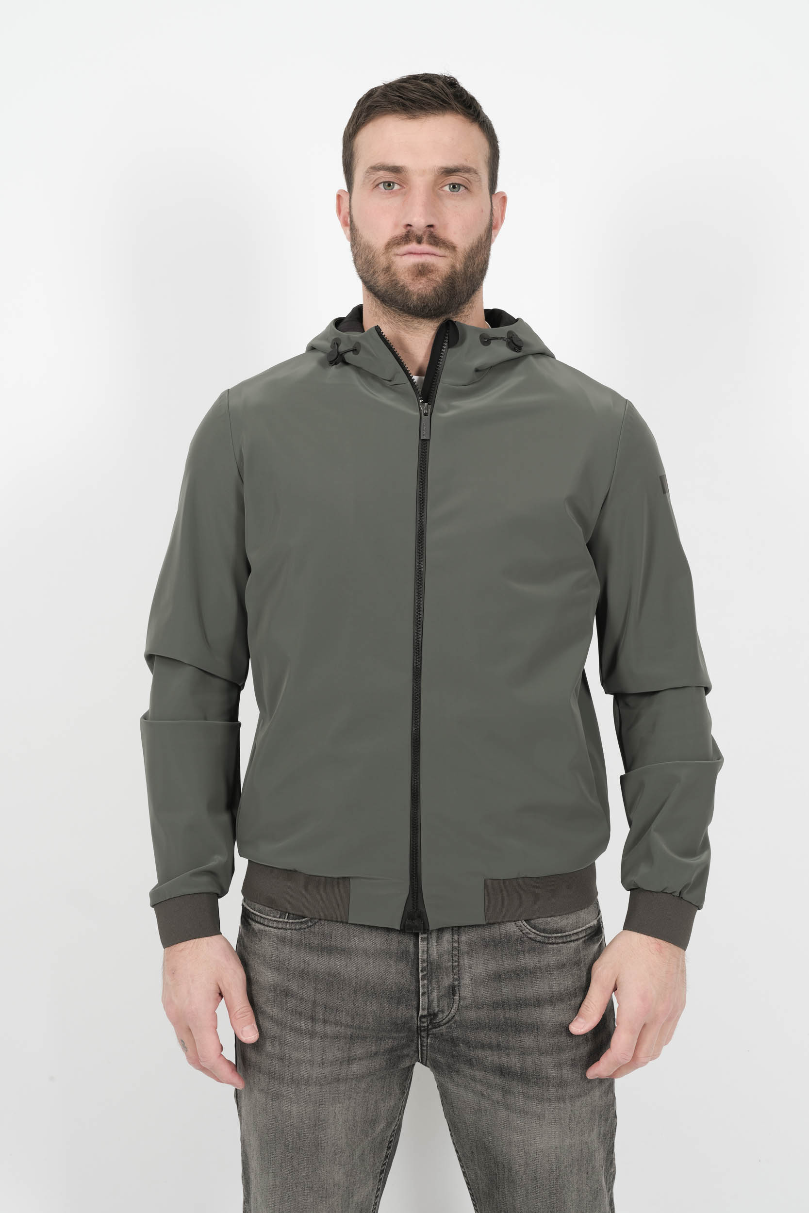  Image du produit VESTE RRD A CAPUCHE EN NYLON VERT 25028-20 - 3
