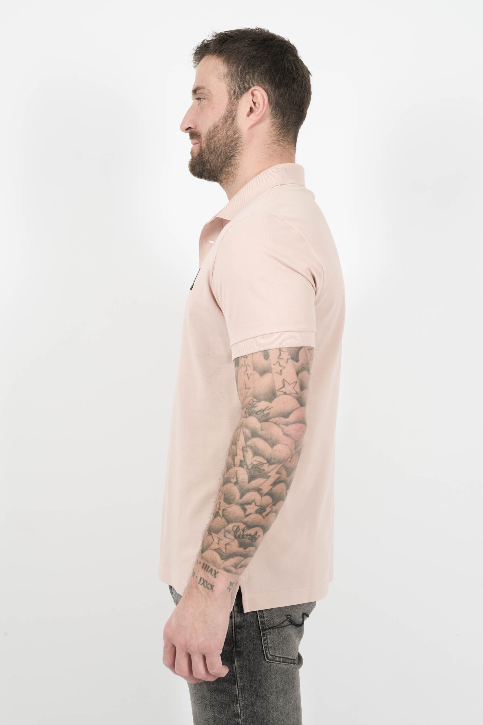 POLO STONE ISLAND SLIM FIT ROSE S15222SCS17-V0082