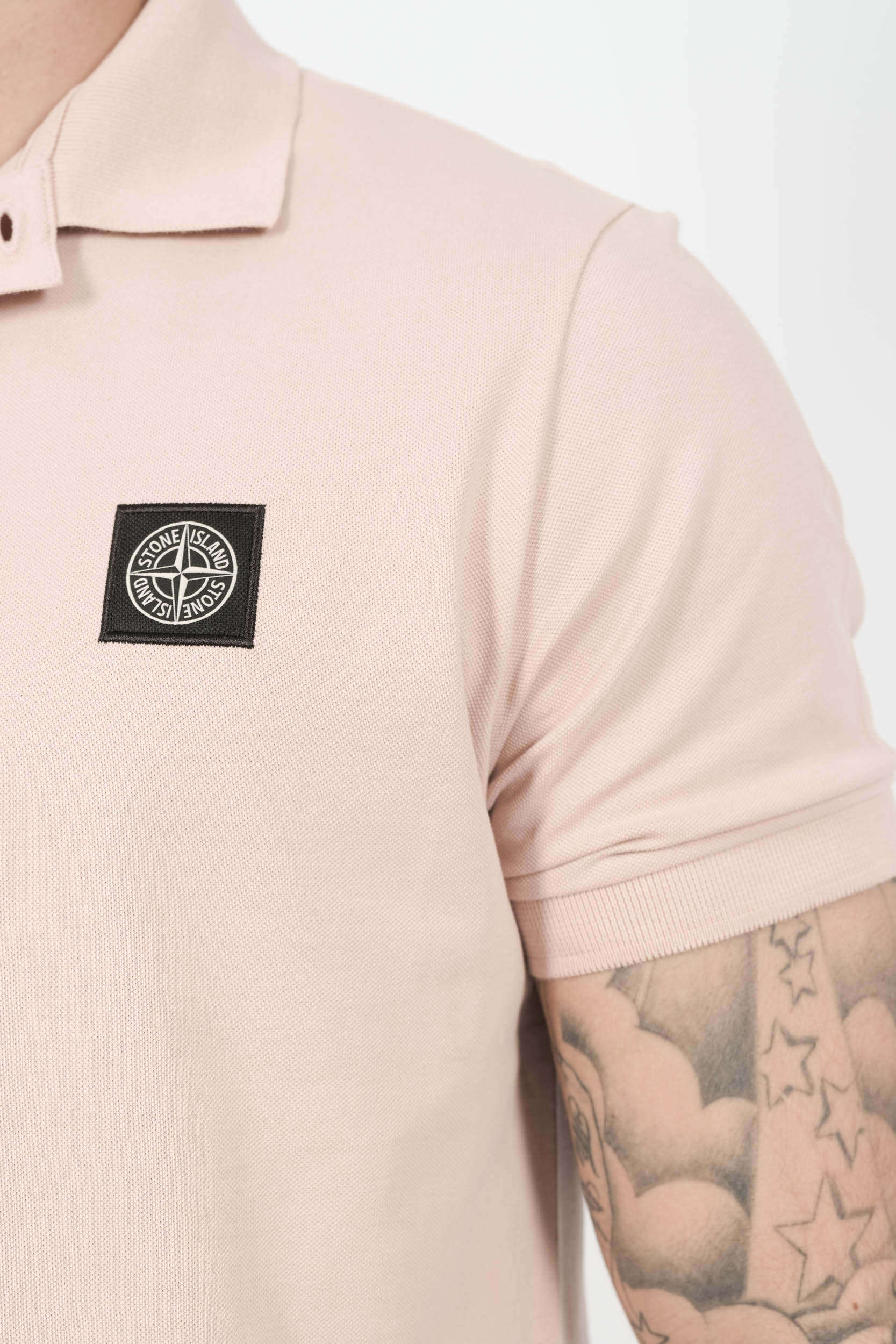 POLO STONE ISLAND SLIM FIT ROSE S15222SCS17-V0082
