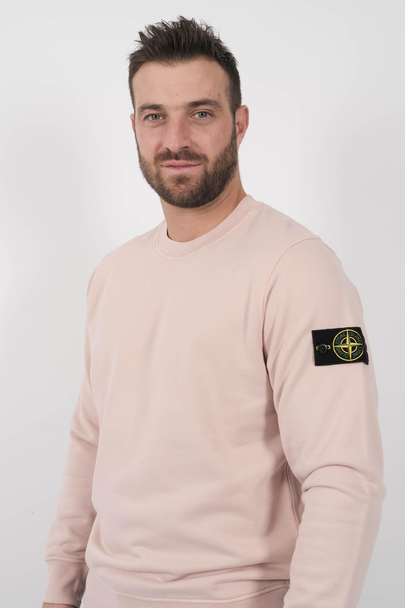 Image du produit SWEAT STONE ISLAND COL ROND ROSE S156144S51-V0082