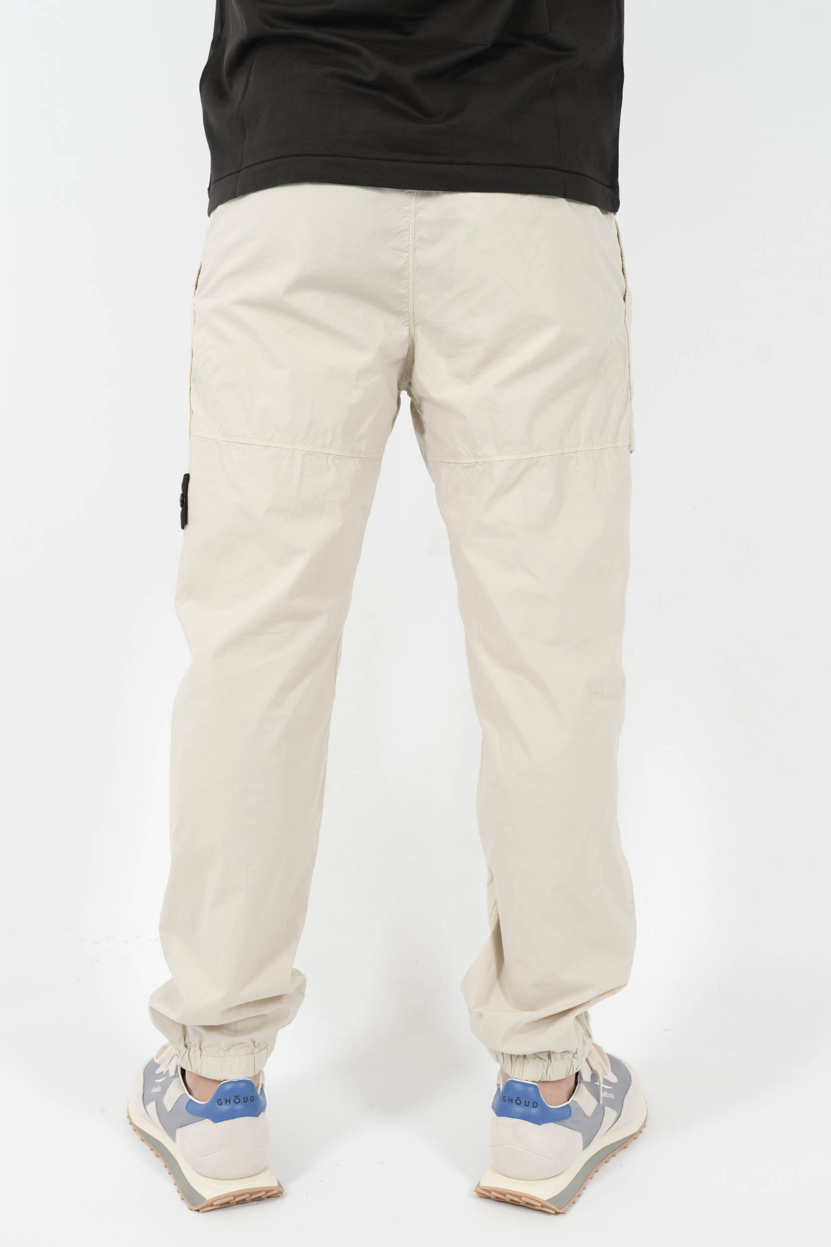 CARGO STONE ISLAND AVEC CORDON DE SERRAGE BLANC CREME S153117S3-V0095