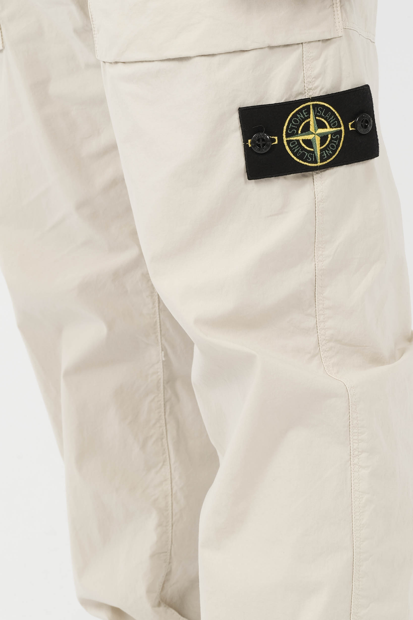 CARGO STONE ISLAND AVEC CORDON DE SERRAGE BLANC CREME S153117S3-V0095