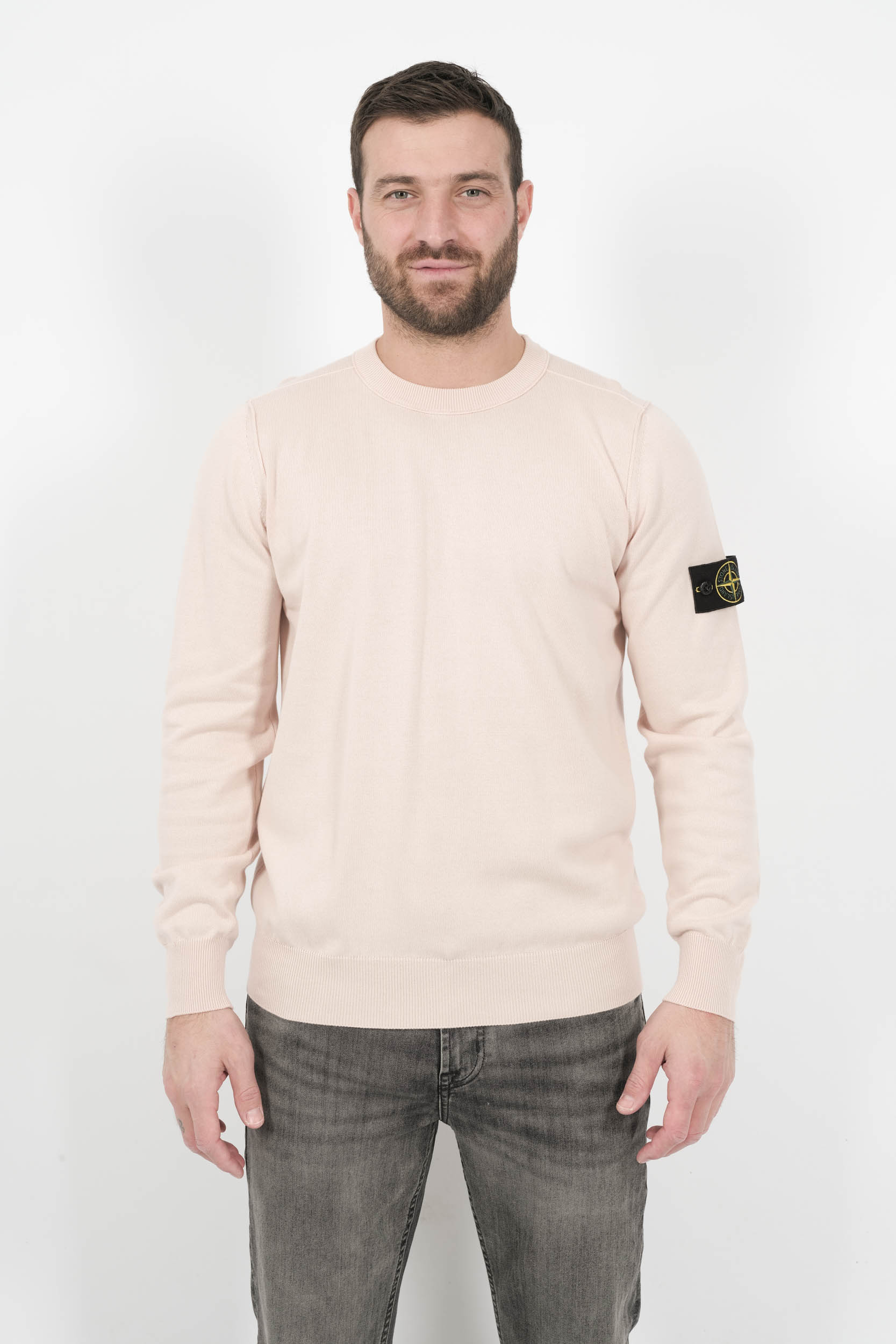  Image du produit PULL STONE ISLAND COL ROND ROSE S155153SB2-V0082 - 3