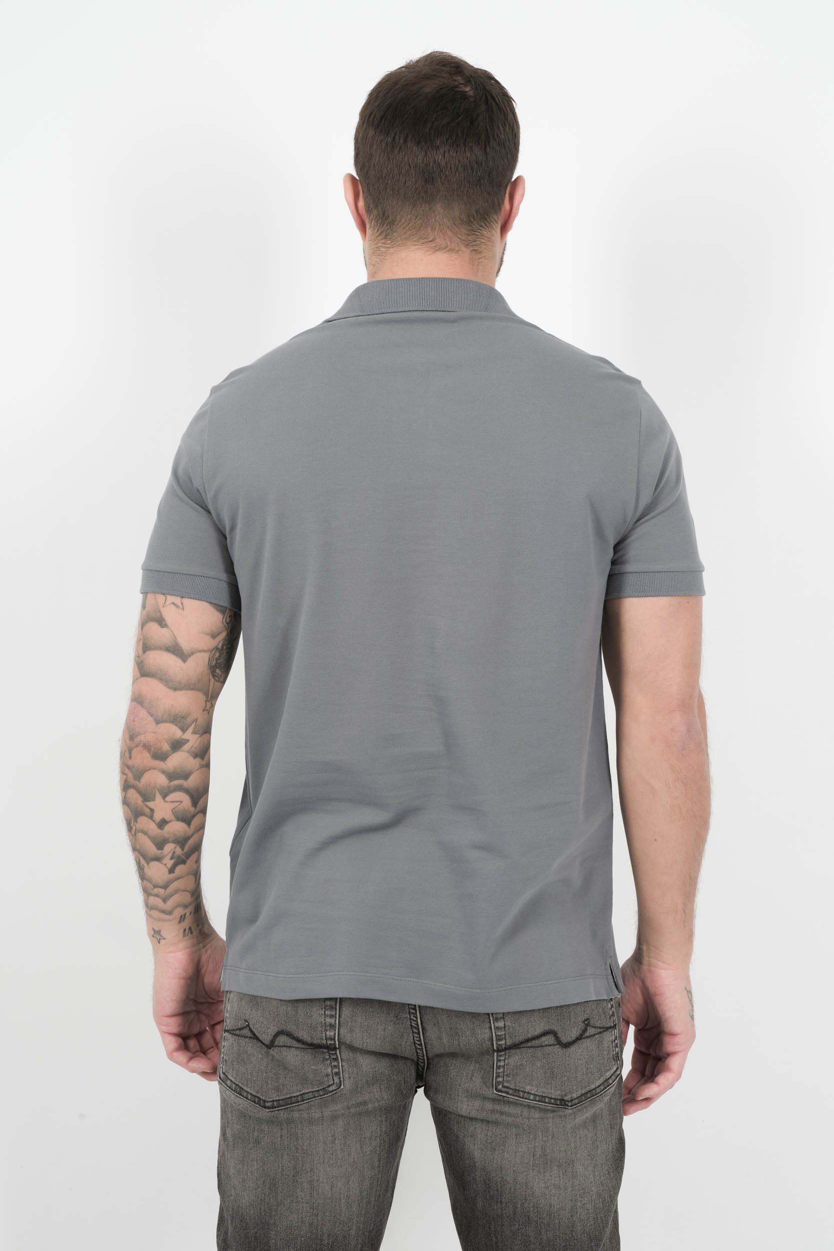  Image du produit POLO STONE ISLAND SILM FIT BLEU S15222SCS17-V0024 - 5