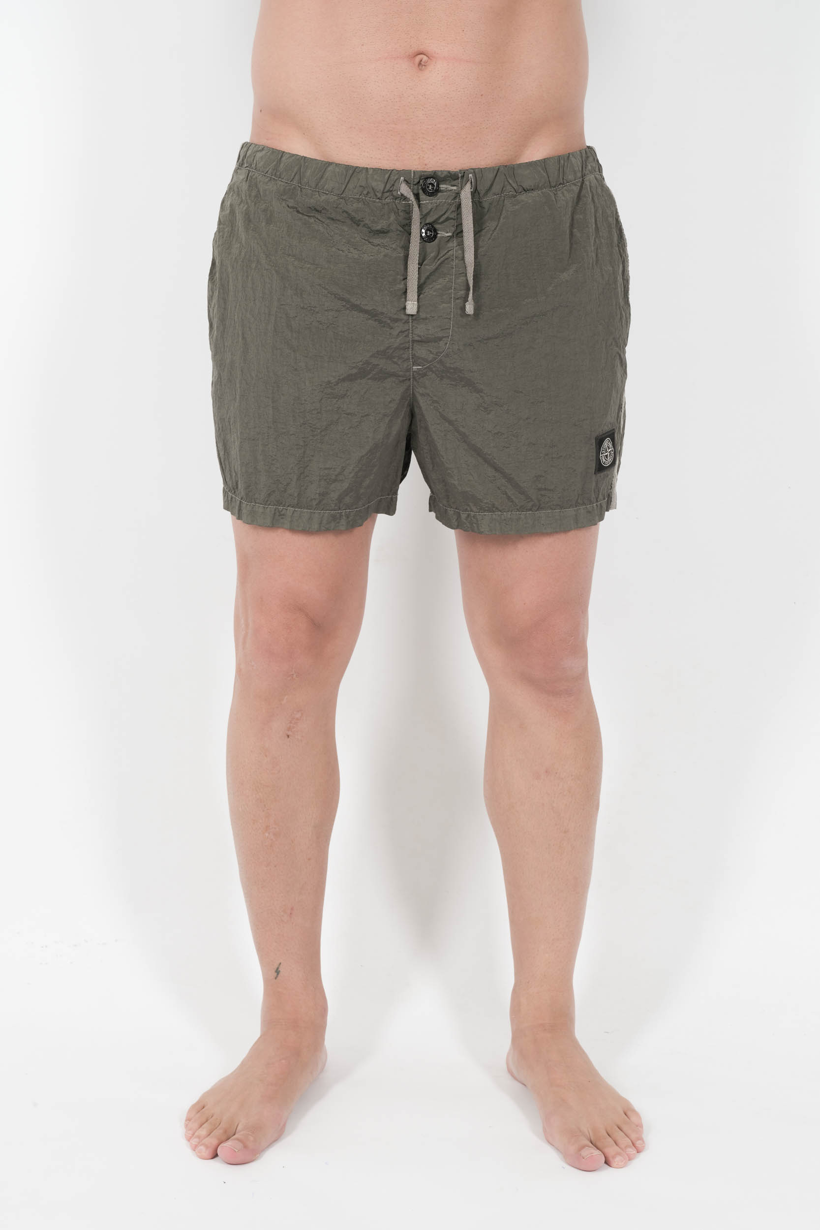 MAILLOT DE BAIN STONE ISLAND EN NYLON VERT S15B1006S43-V0054