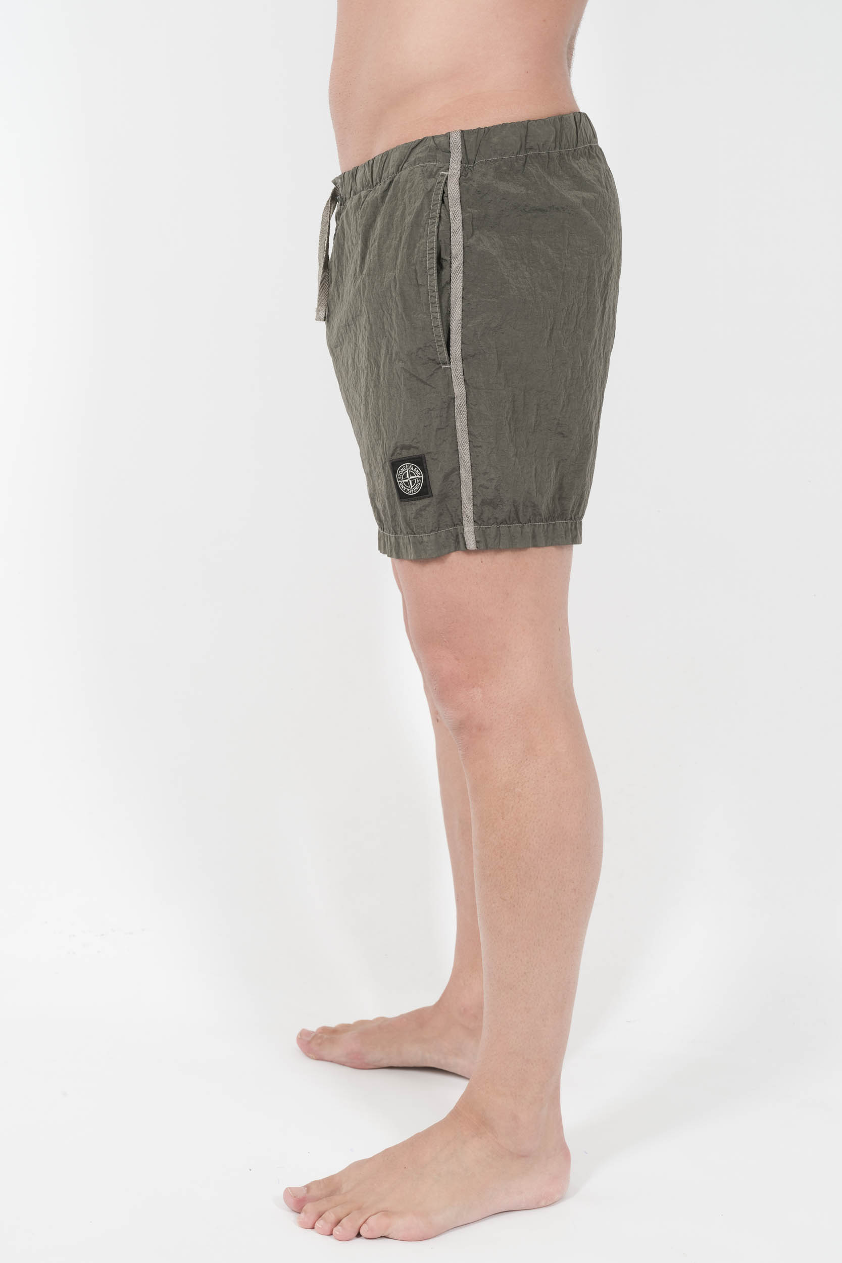 MAILLOT DE BAIN STONE ISLAND EN NYLON VERT S15B1006S43-V0054