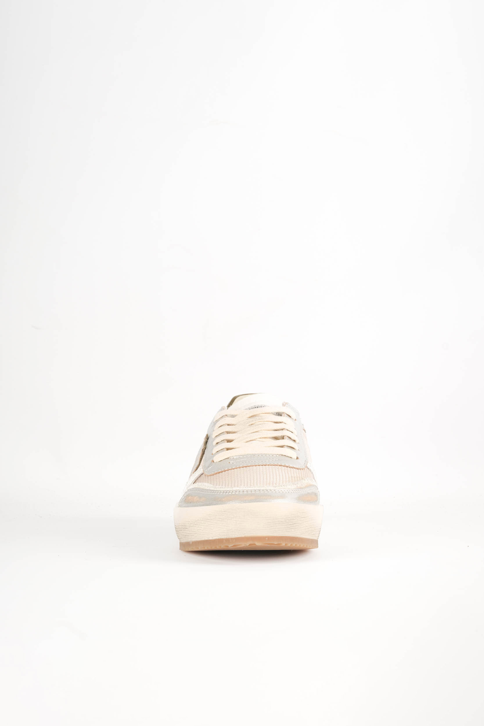 BASKETS PHILIPPE MODEL NICE BEIGE/KAKI VNLU-MR02