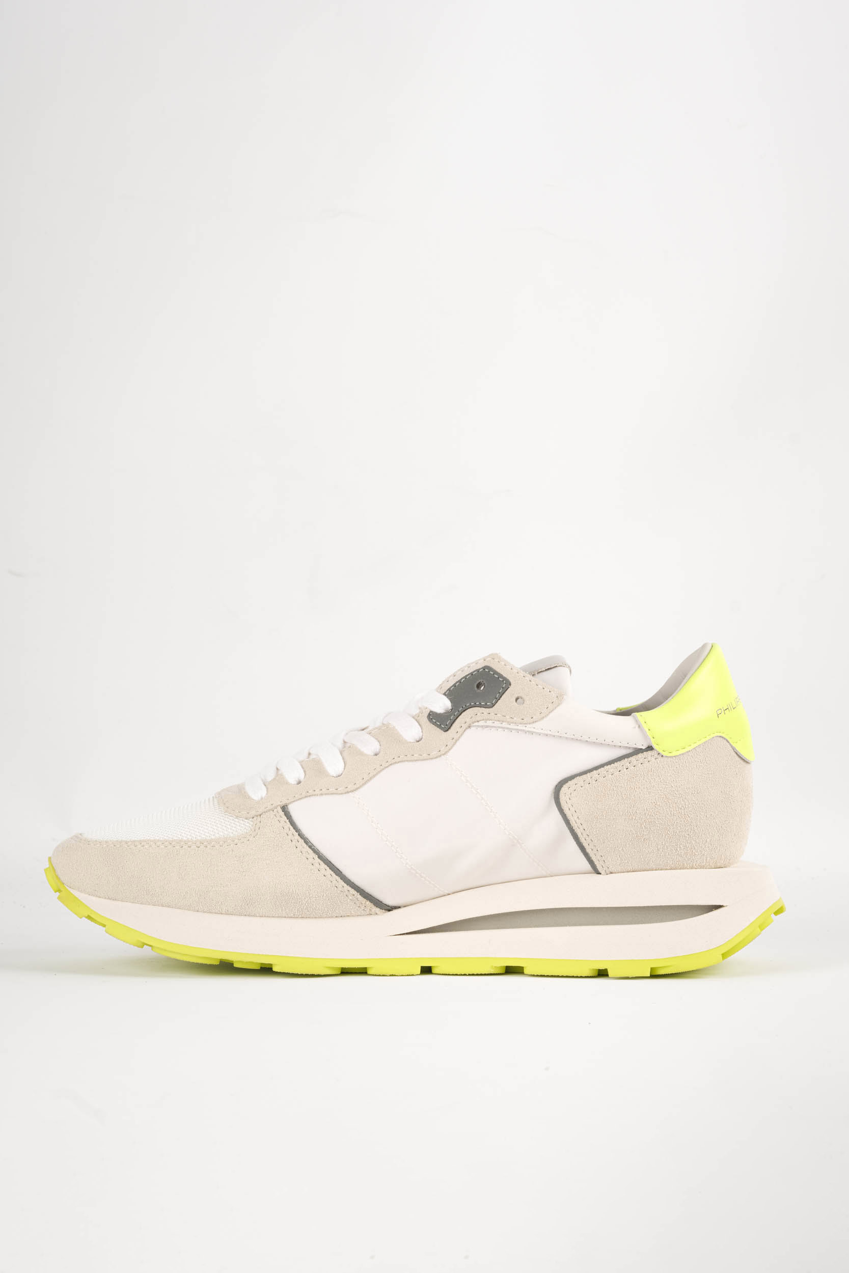  Image du produit BASKETS PHILIPPE MODEL TROPEZ GRIS/JAUNE TKLU-WN06 - 4