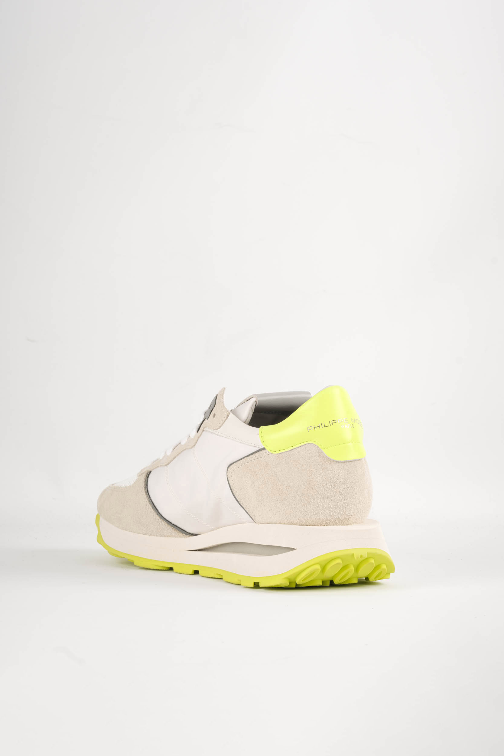 BASKETS PHILIPPE MODEL TROPEZ GRIS/JAUNE TKLU-WN06