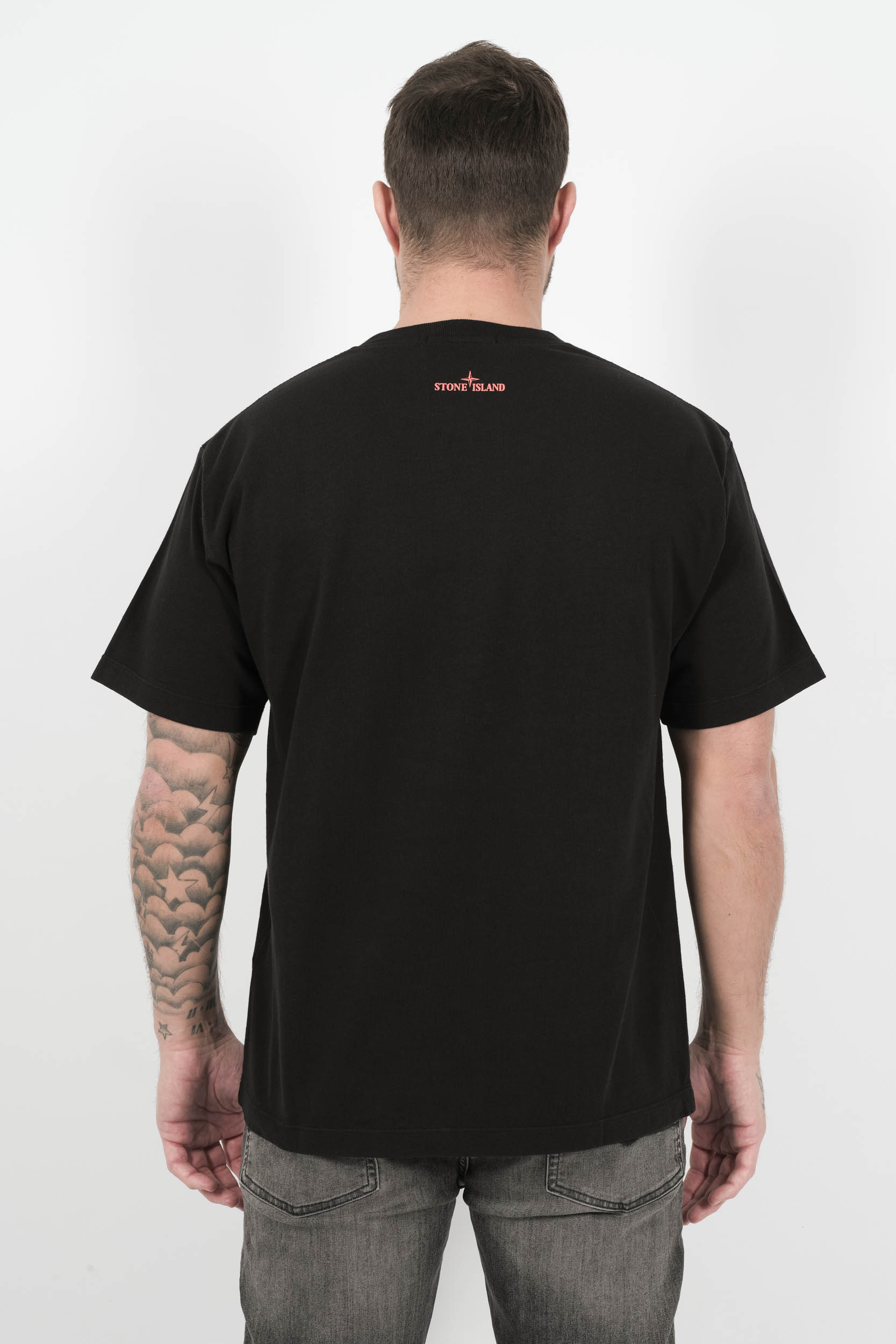  Image du produit TEE-SHIRT STONE ISLAND OVERSIZE NOIR S15212RCS136-V0029 - 5