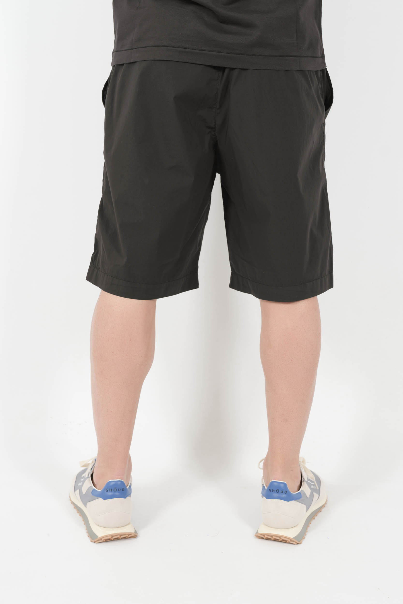 SHORT C.P COMPANY NYLON NOIR E172A-999