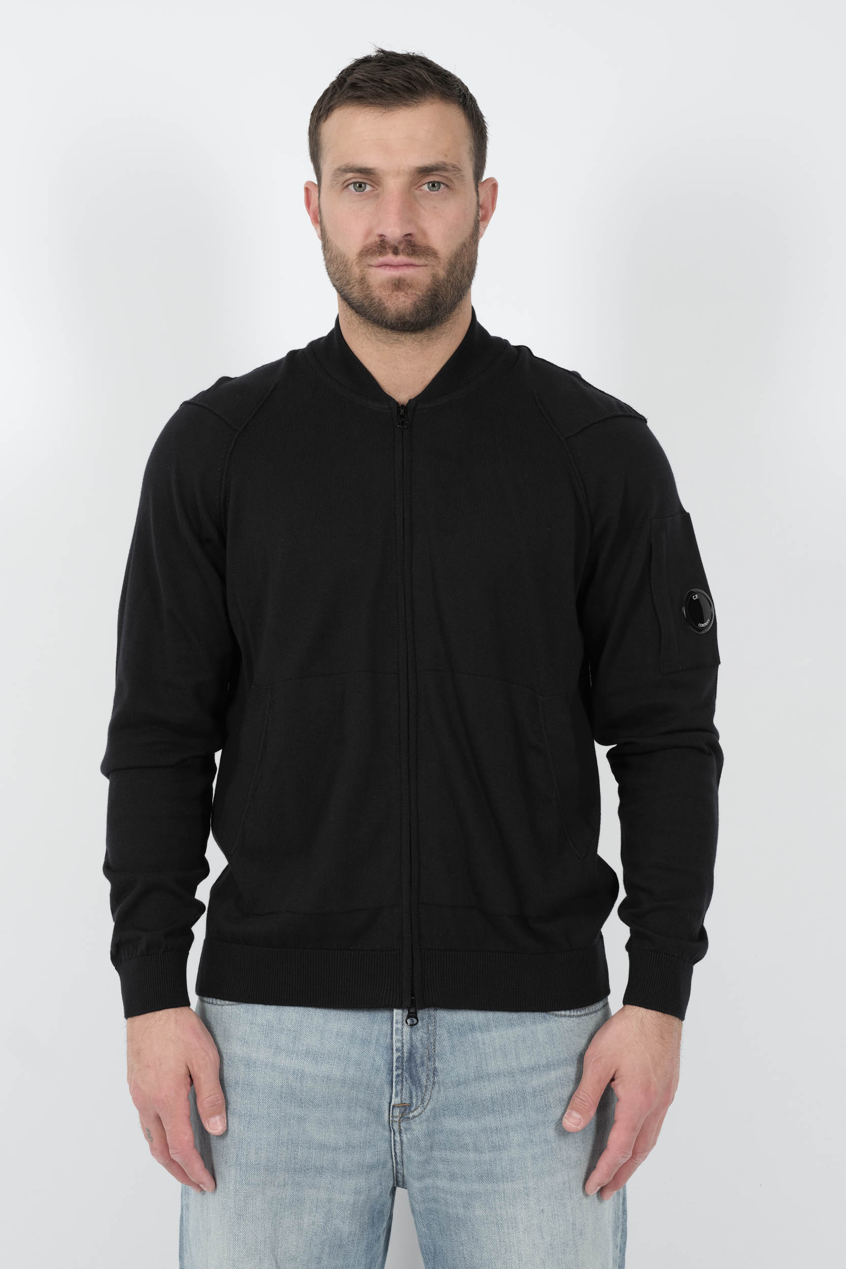  Image du produit GILET C.P COMPANY ZIPPE MARINE N084A-888 - 3