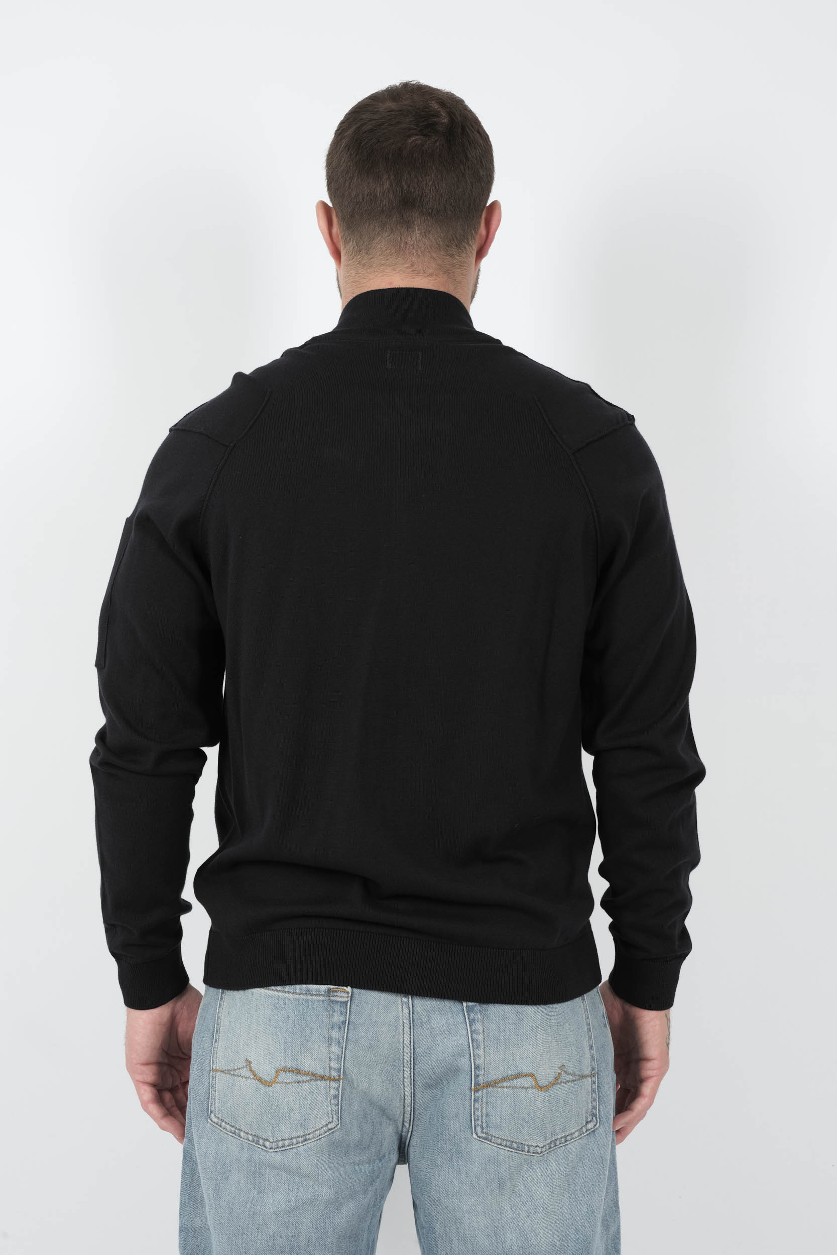  Image du produit GILET C.P COMPANY ZIPPE MARINE N084A-888 - 5