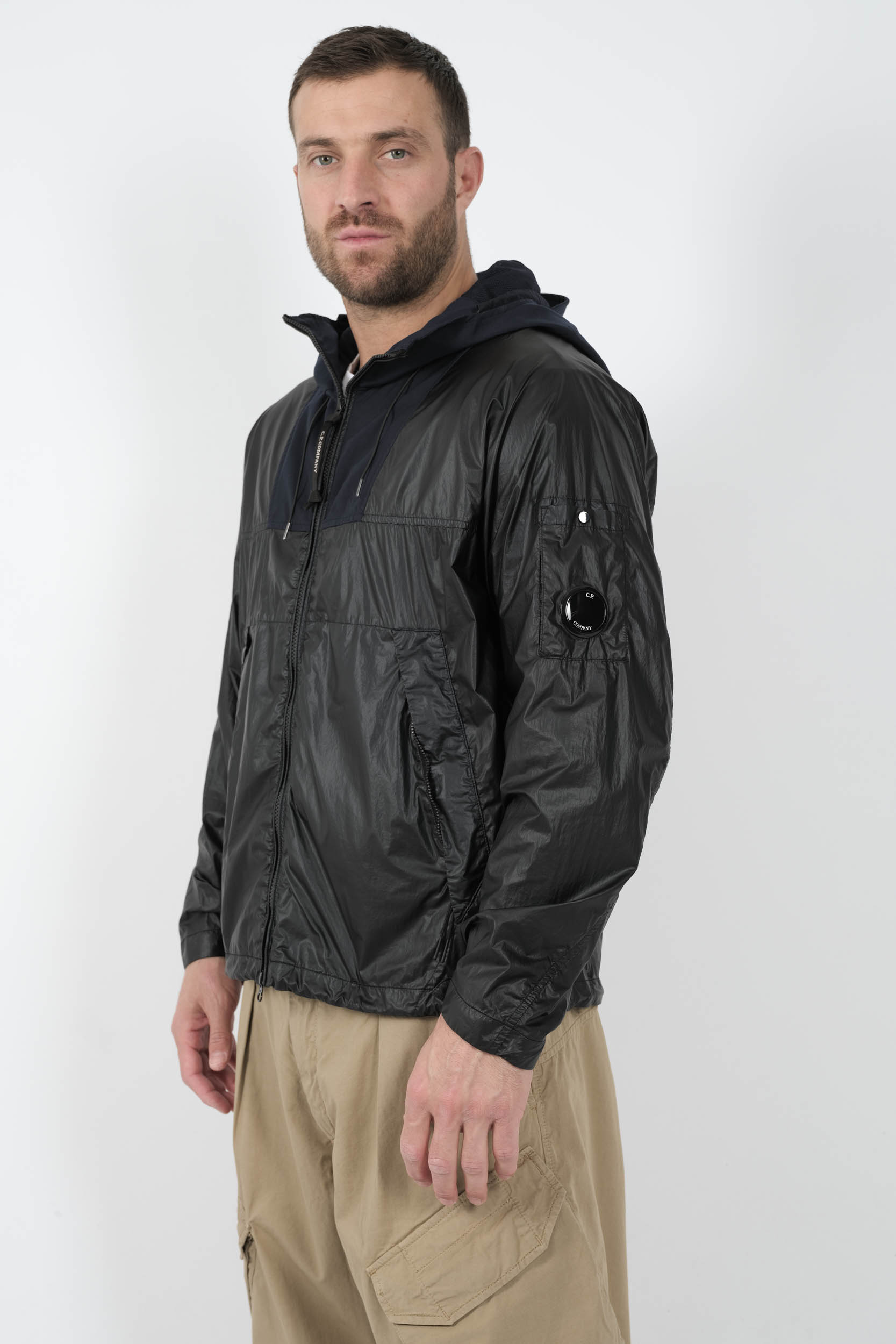  Image du produit VESTE C.P COMPANY BI-MATIERE MARINE W036A-888 - 2
