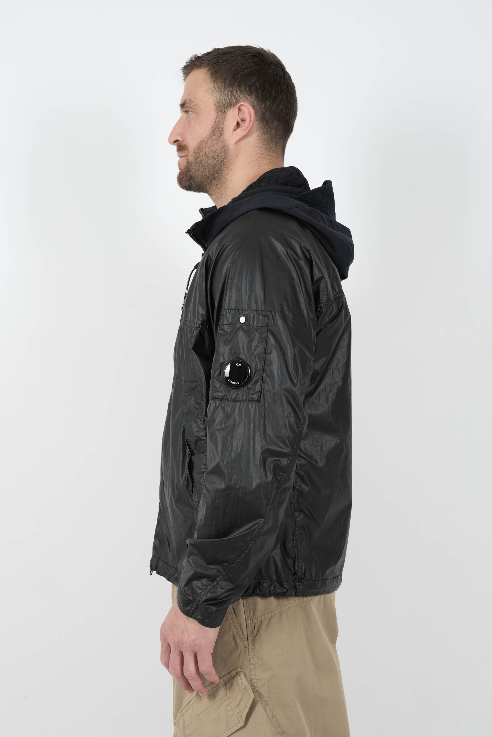  Image du produit VESTE C.P COMPANY BI-MATIERE MARINE W036A-888 - 4