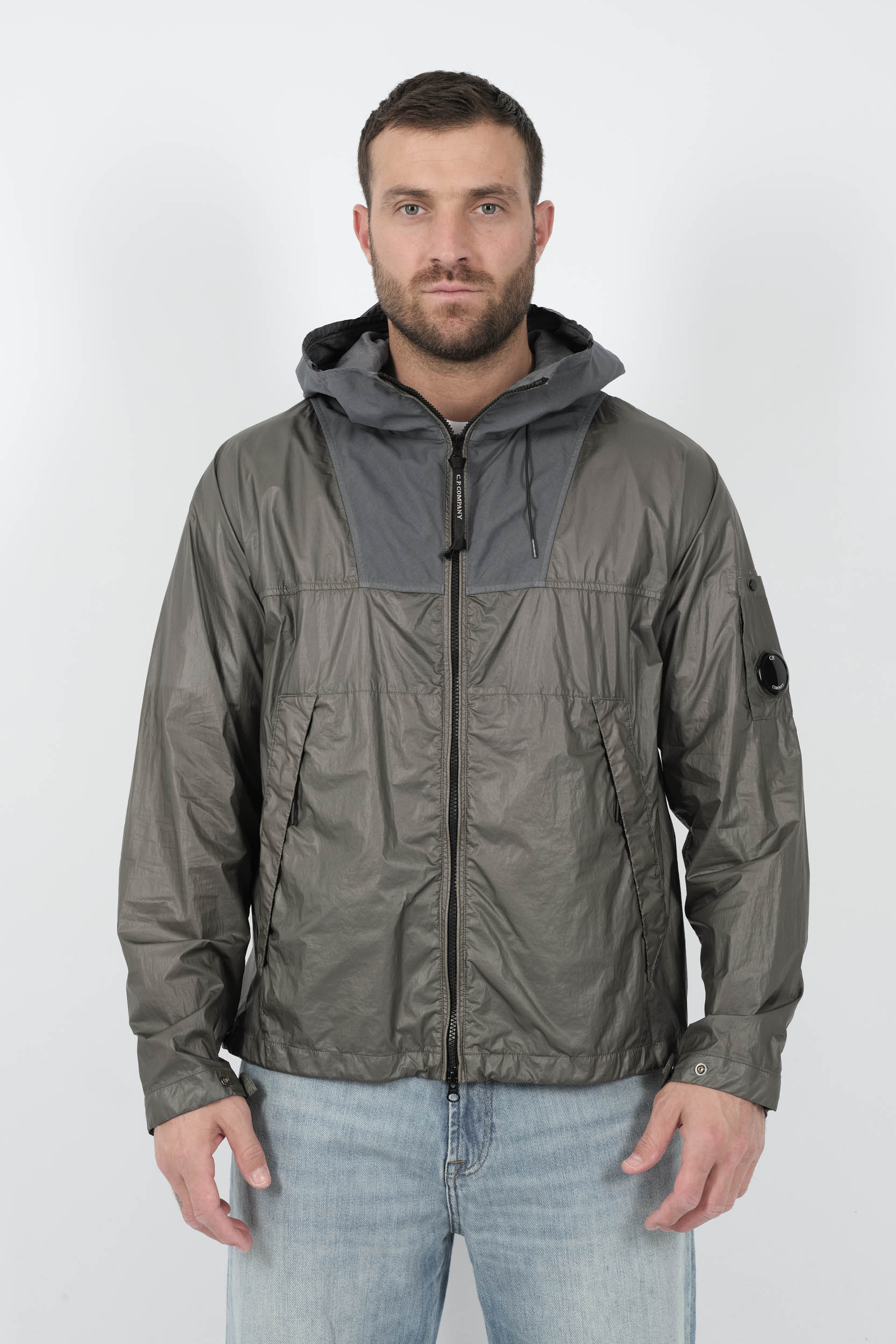  Image du produit VESTE C.P COMPANY BI-MATIERE BLEU/GRIS W036A-935 - 3