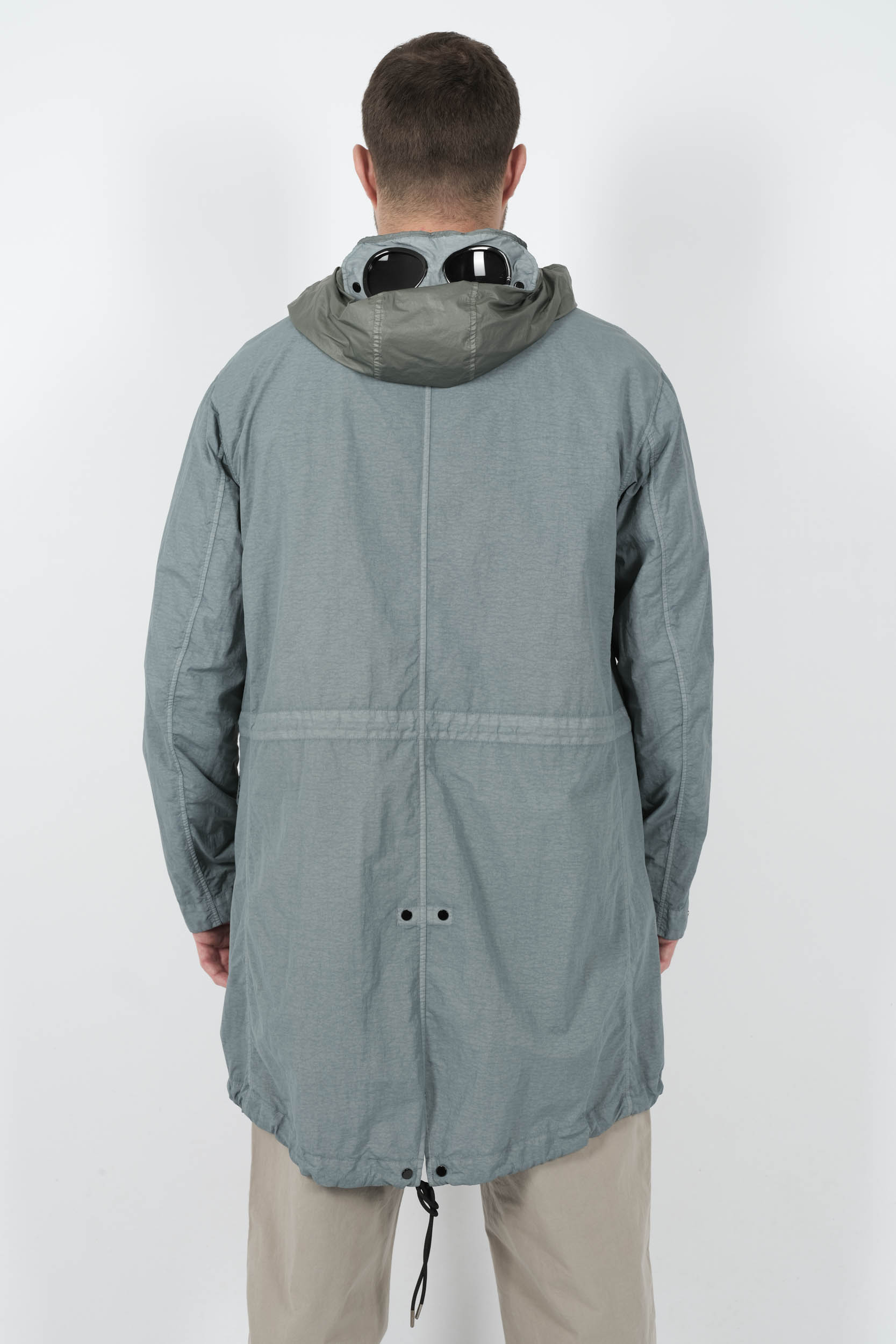  Image du produit PARKAS C.P COMPANY A CAPUCHE LUNETTES BLEU W064A-872 - 5