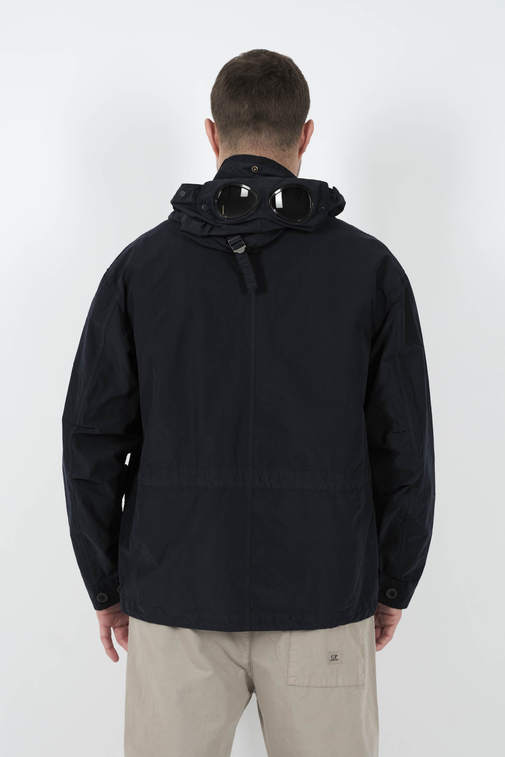  Image du produit VESTE C.P COMPANY A CAPUCHE LUNETTES MARINE W220A-888 - 5