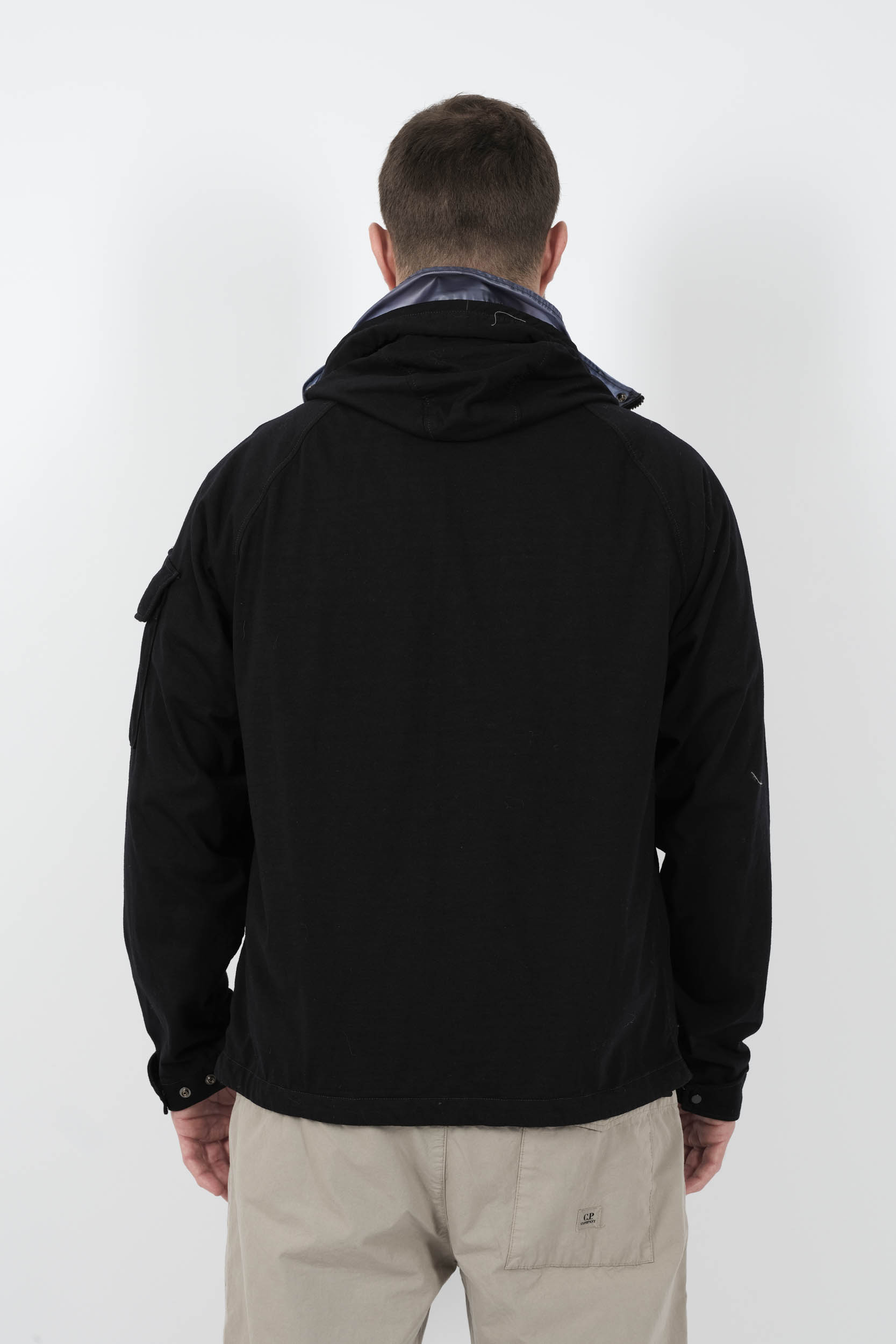  Image du produit VESTE C.P COMPANY CAPUCHE REGLABLE LUNETTES MARINE W223A-888 - 5
