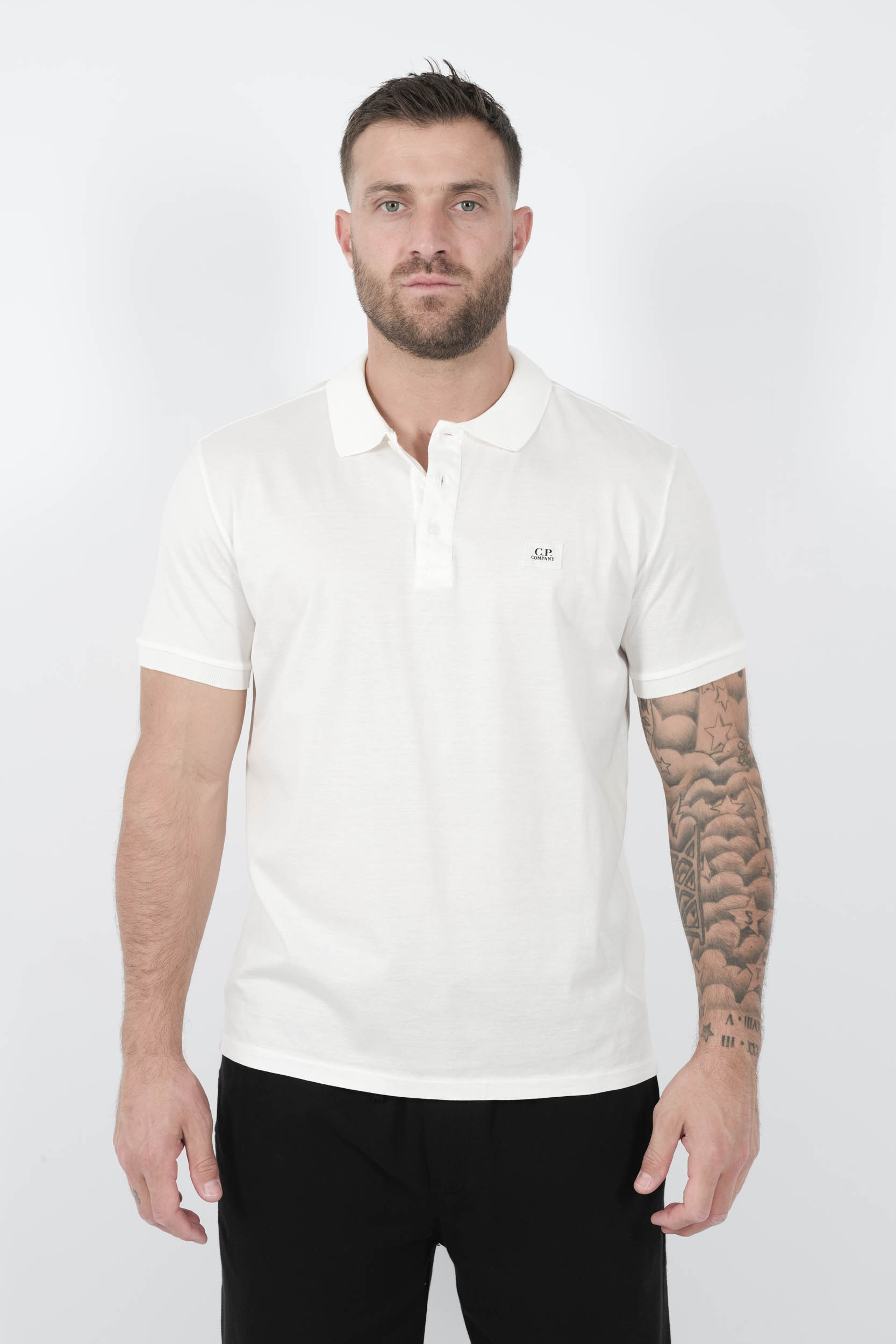 Image du produit POLO C.P COMPANY EN COTON BLANC L091A-103 - 3