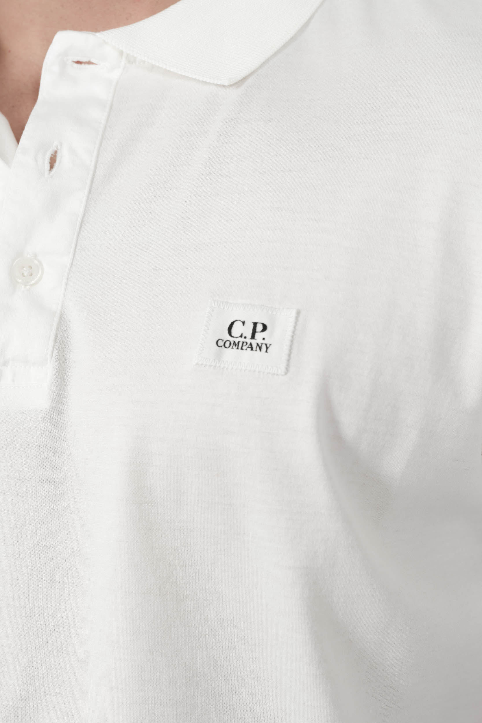  Image du produit POLO C.P COMPANY EN COTON BLANC L091A-103 - 6