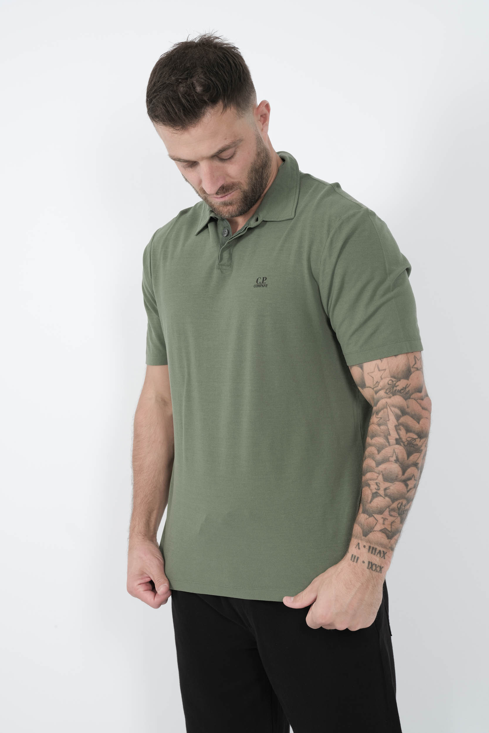  Image du produit POLO C.P COMPANY EN COTON VERT L262A-669 - 2