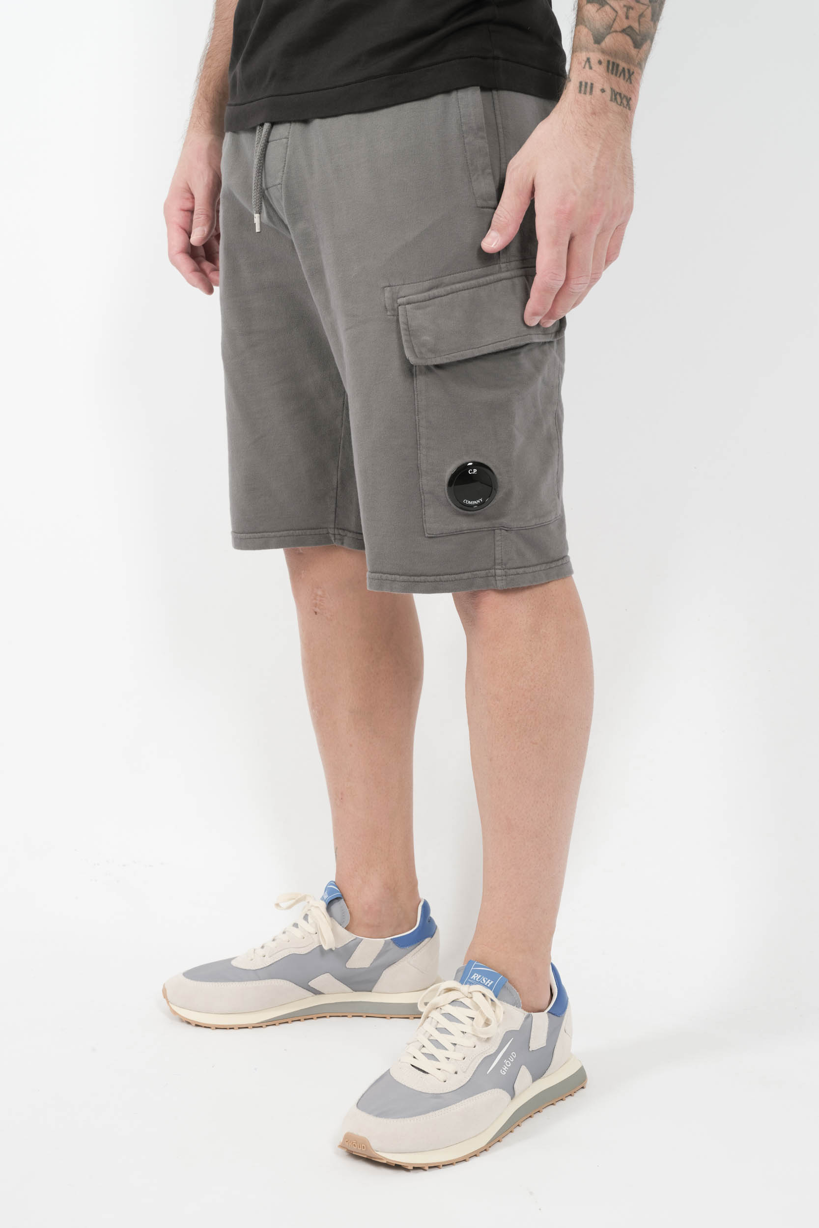  Image du produit SHORT C.P COMPANY COTON GRIS B069A-935 - 2