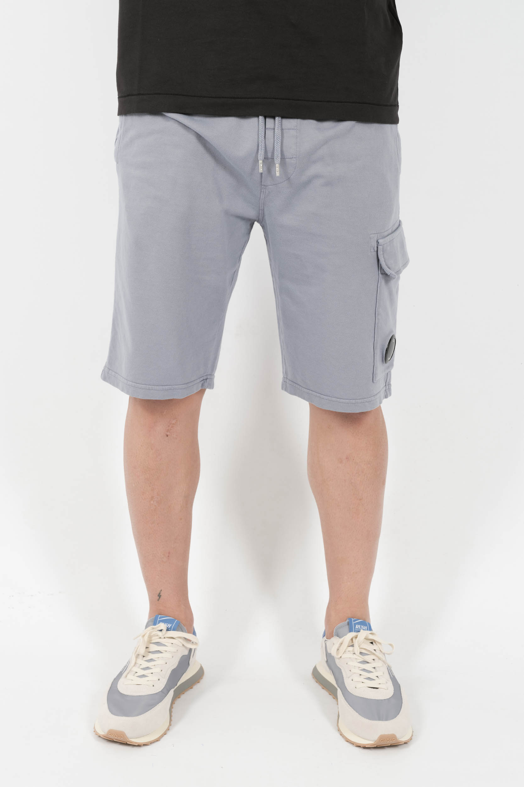 SHORT C.P COMPANY EN COTON VIOLET B069A-774