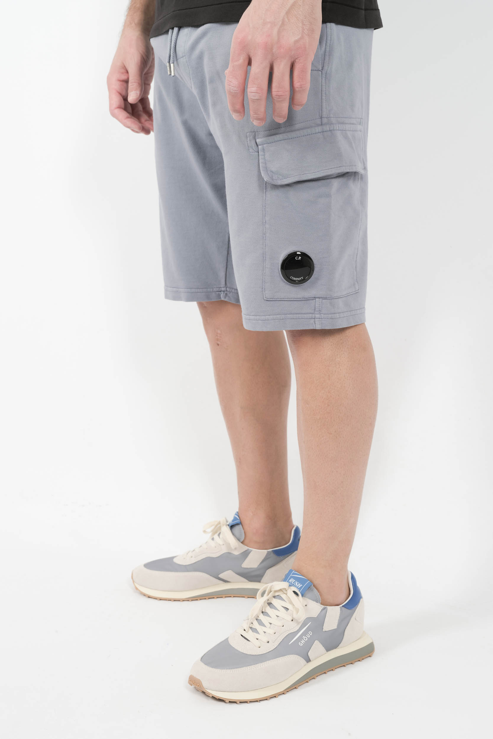 SHORT C.P COMPANY EN COTON VIOLET B069A-774