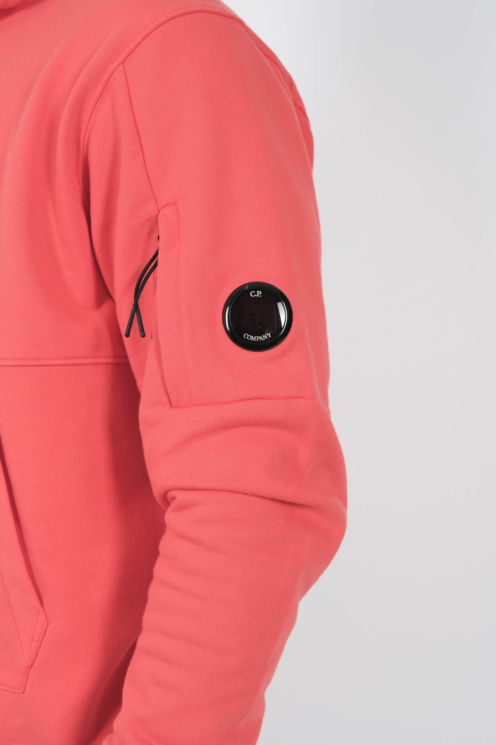 SWEAT C.P COMPANY A CAPUCHE ORANGE FLUO S024A-547