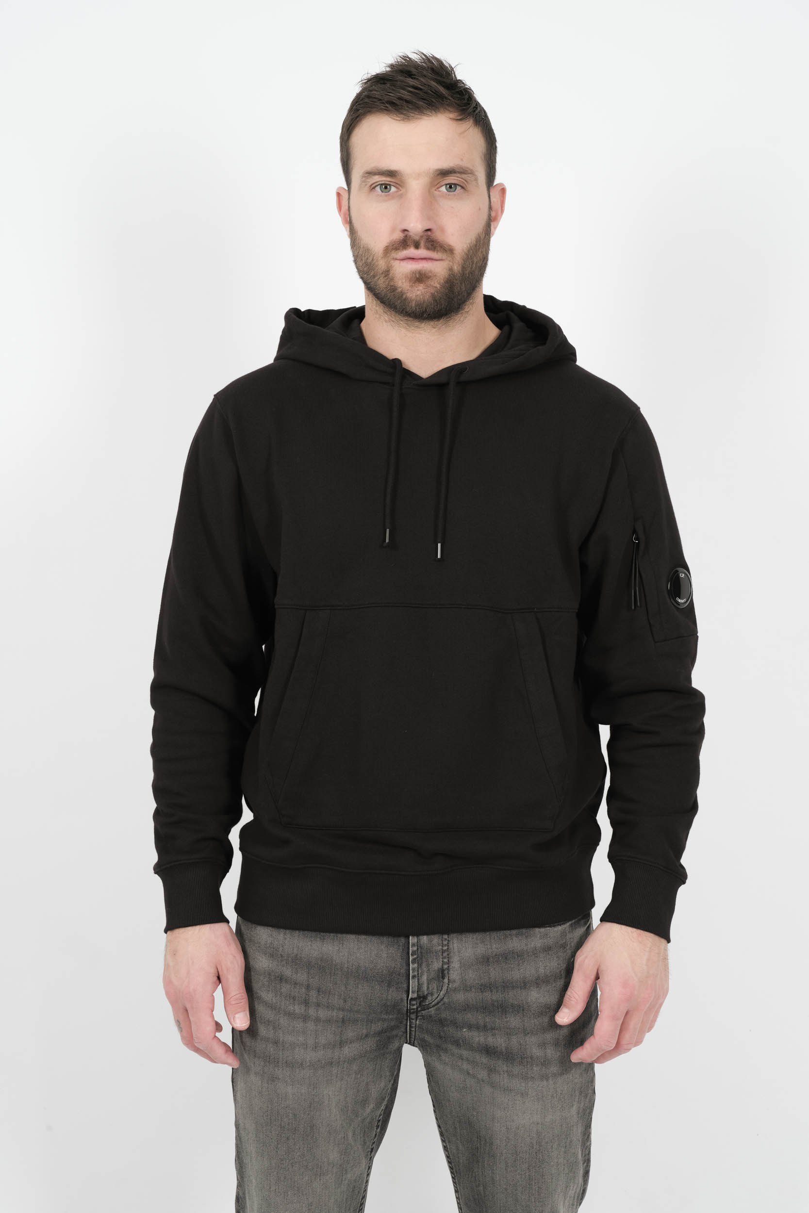 SWEAT C.P COMPANY A CAPUCHE HUBLOT NOIR S024A-999