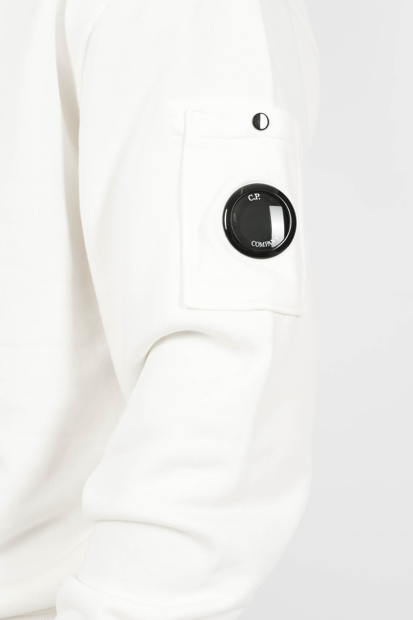  Image du produit SWEAT C.P COMPANY COL ROND HUBLOT BLANC S098A-103 - 6