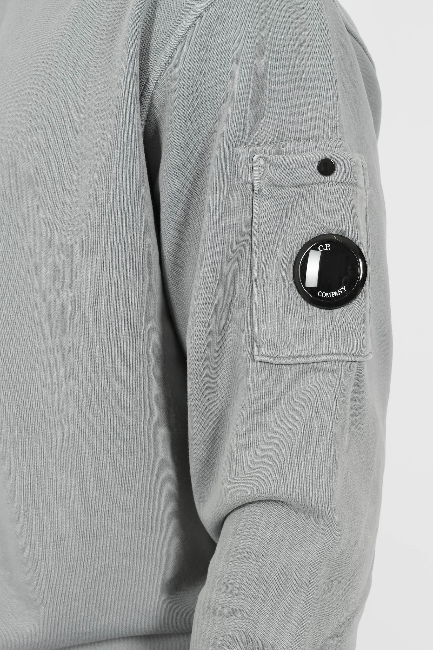 Image du produit SWEAT C.P COMPANY COL ROND HUBLOT GRIS S098A-872 - 6