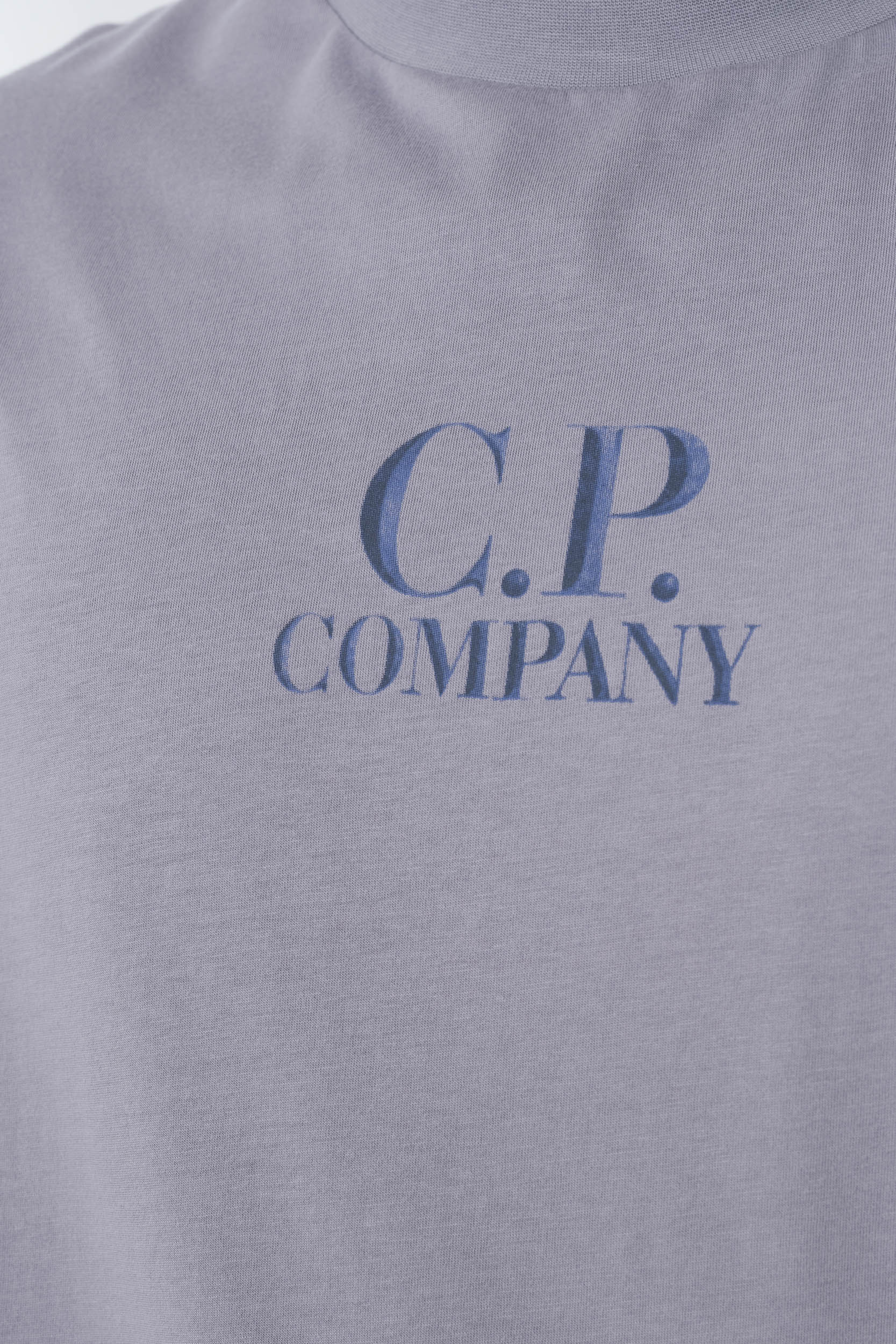 TEE-SHIRT C.P COMPANY AVEC IMPRIME VIOLET S141A-774