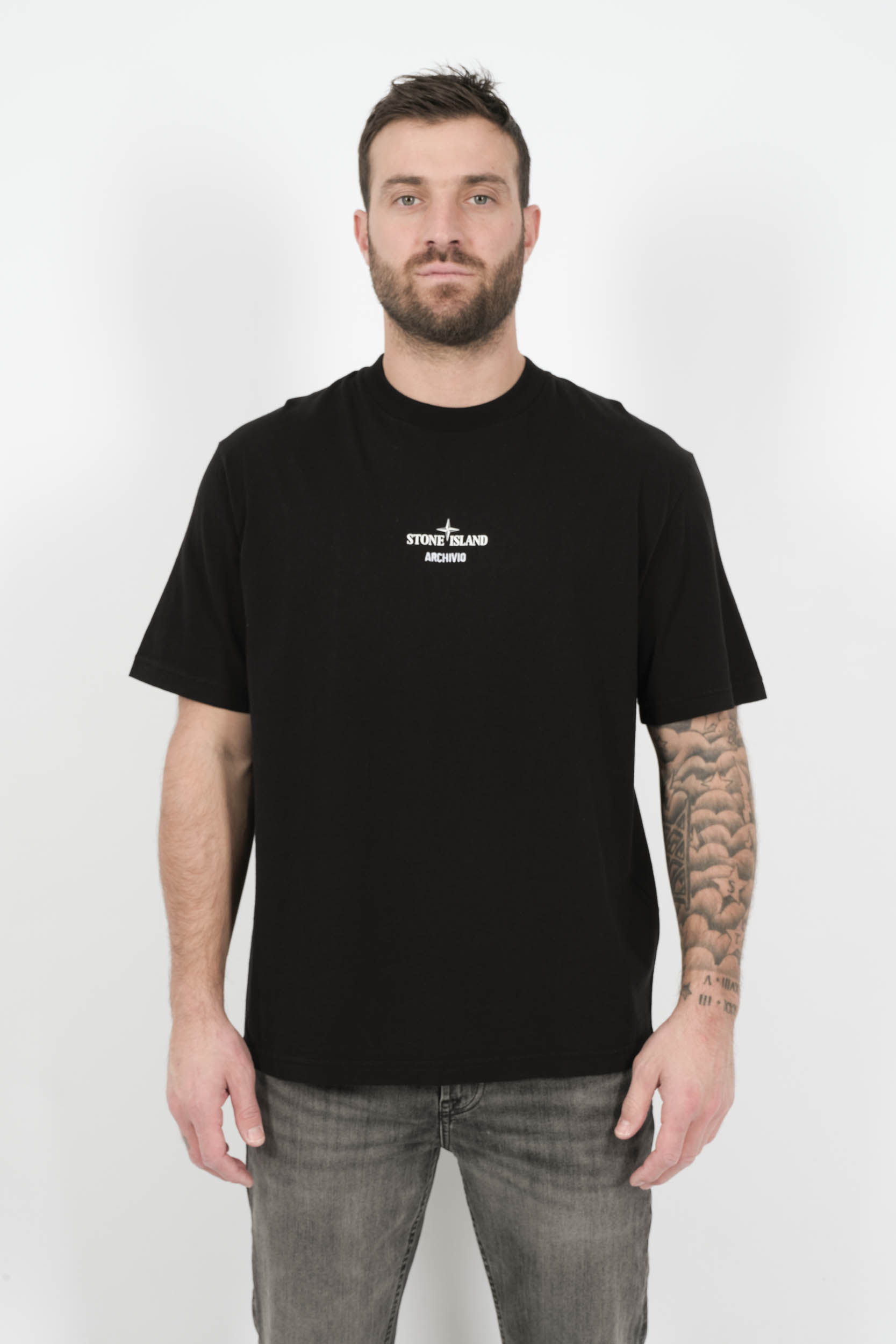  Image du produit TEE-SHIRT STONE ISLAND ARCHIVIO NOIR S152137S91-V0029 - 3