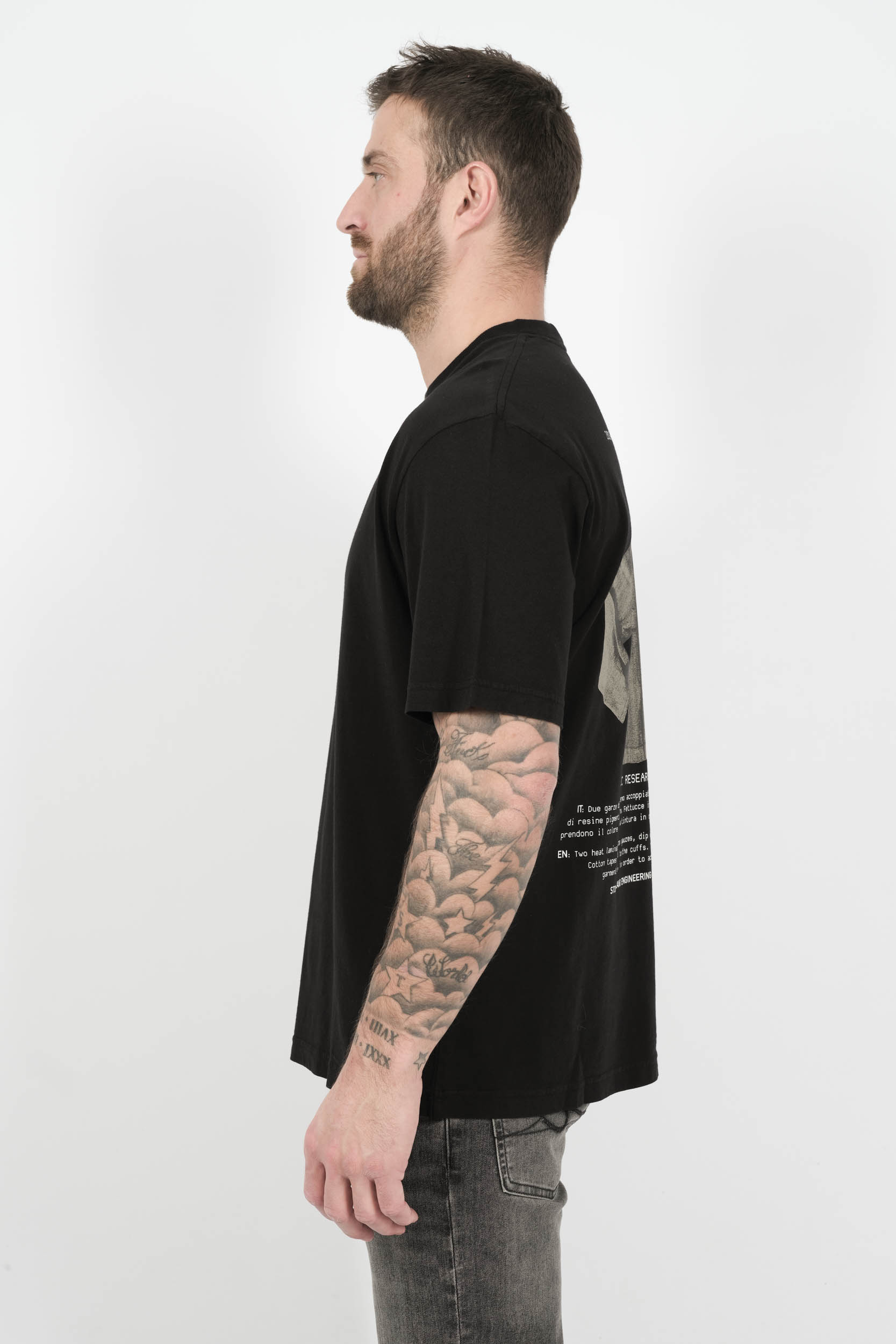  Image du produit TEE-SHIRT STONE ISLAND ARCHIVIO NOIR S152137S91-V0029 - 4